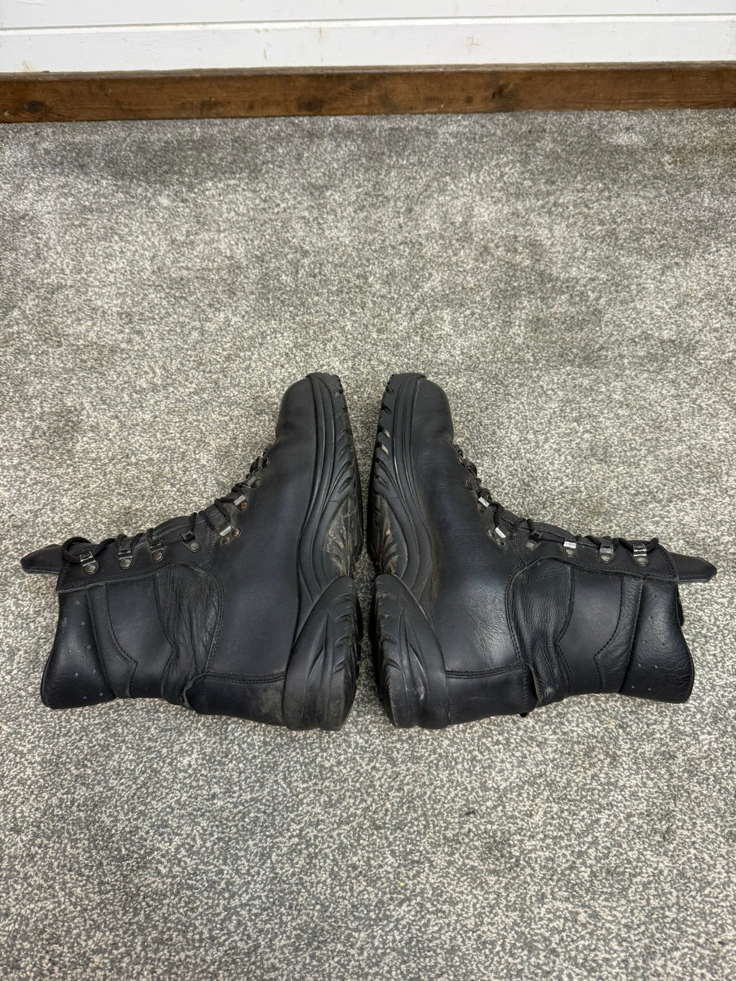 Altberg Peacekeeper P3 VS Black Leather Waterproof Combat Boots Size UK 10