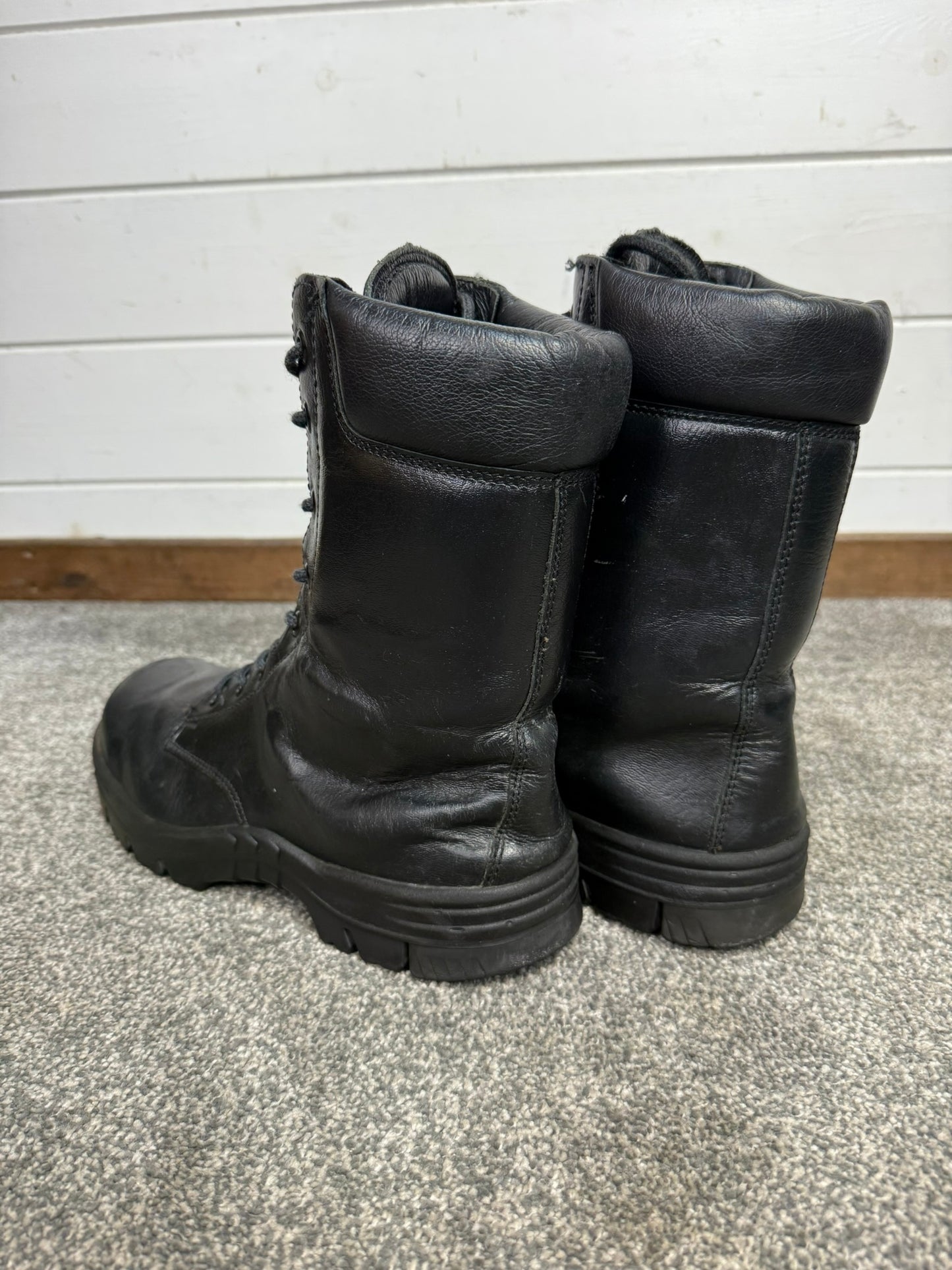 Ex Police Bata Industrials Safety Boots Level 3 Leather Work Security Boots UK 10
