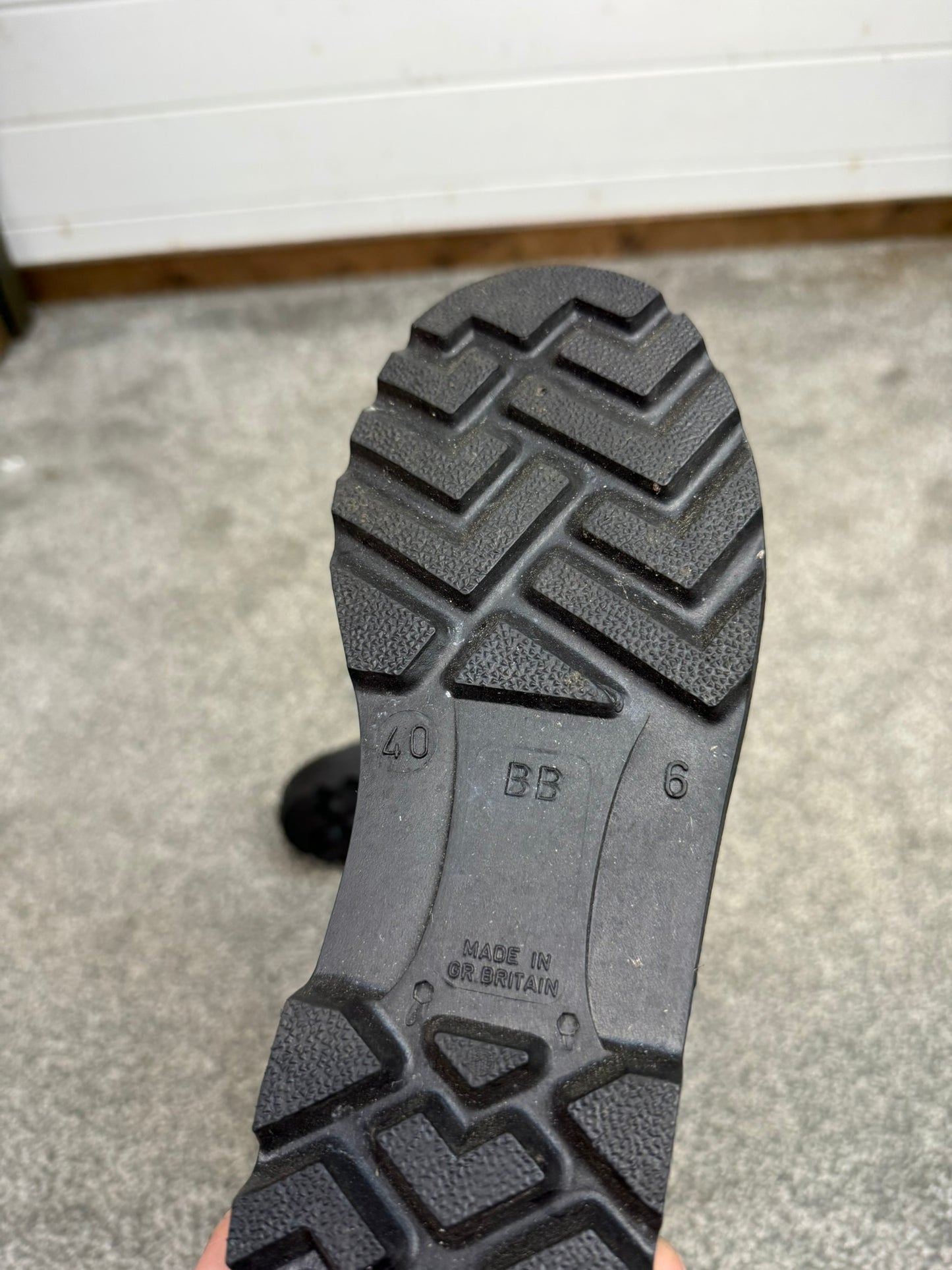 Ex Police Black Wellington Boots Wellies UK 6