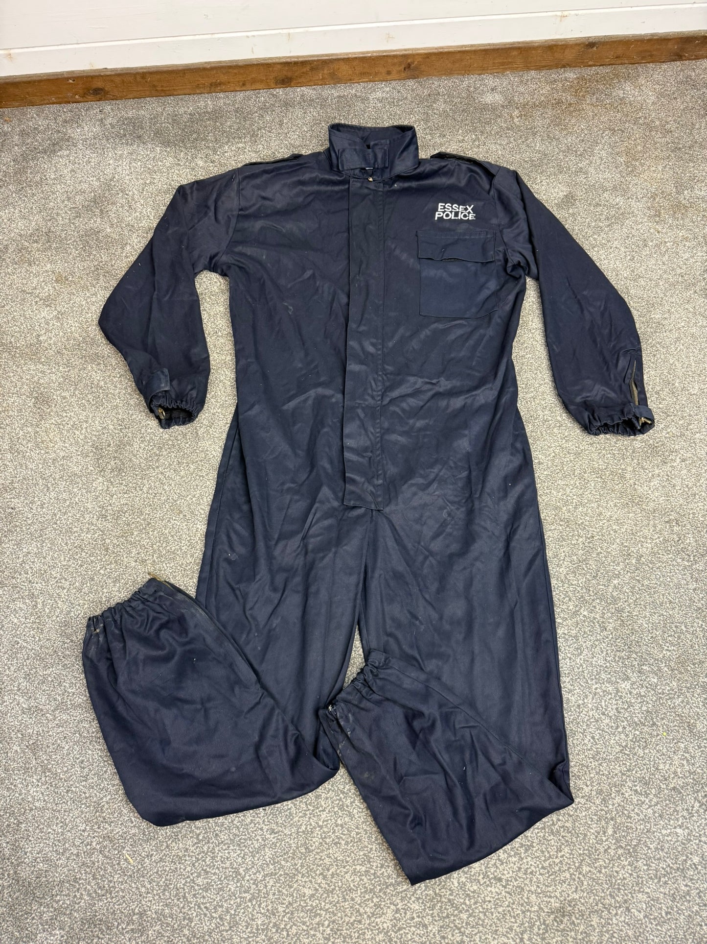 Ex Essex Police Portwest Coverall Riot Suit 41" Chest PSU Flame Resistant Riot Overalls