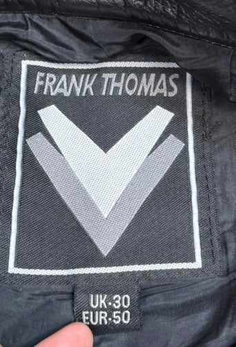 Ex Police Frank Thomas Motorcycle Leather Trousers Armasport 30" Waist