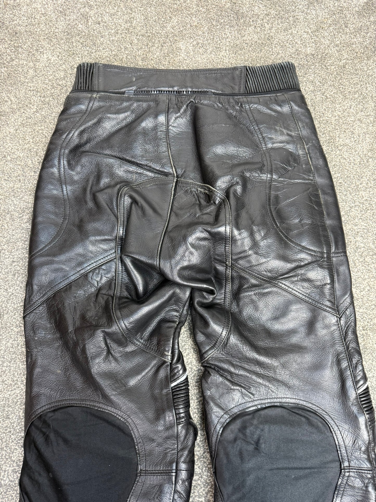 Ex Police Frank Thomas Motorcycle Leather Trousers Armasport 30" Waist