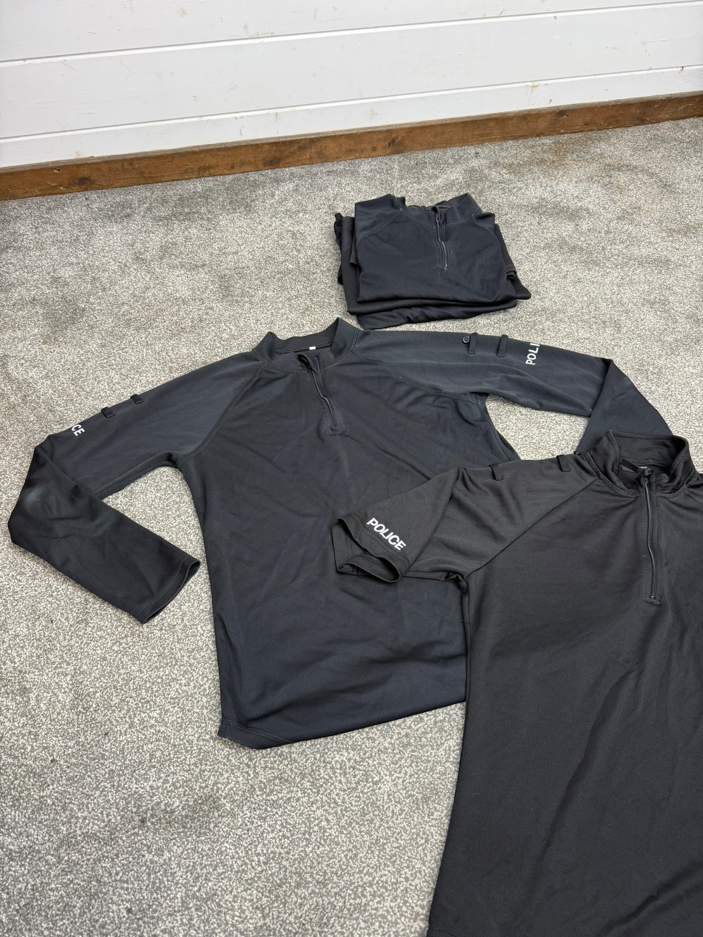 5x MIXED Ex Police Wicker T-Shirts Job Lot Bundle Film TV Uniform Display