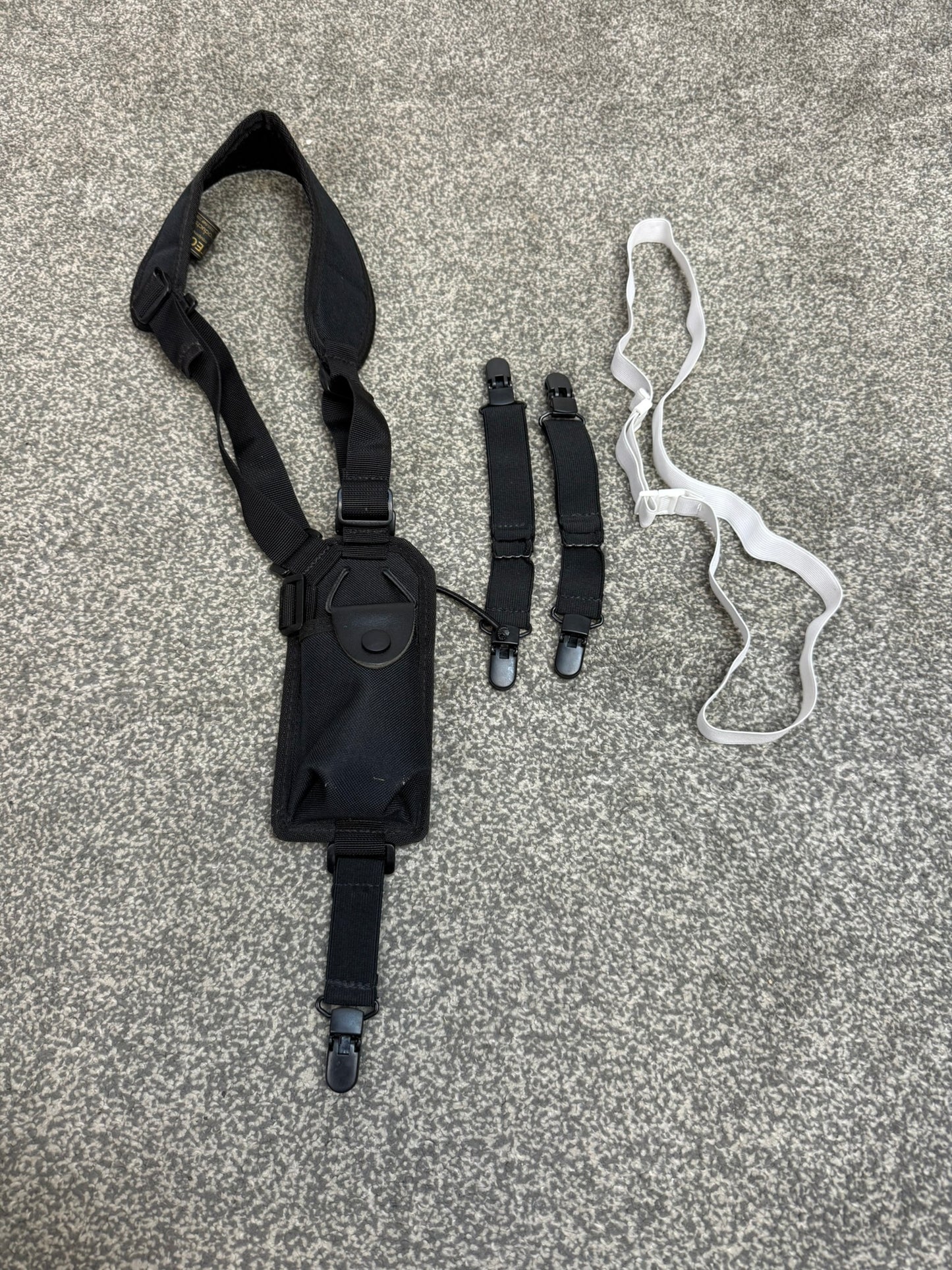 Ex Police Covert Radio Shoulder Harness Security Plain Clothes Uniform