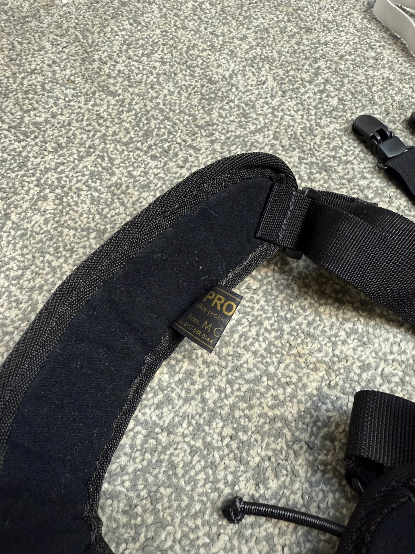 Ex Police Covert Radio Shoulder Harness Security Plain Clothes Uniform
