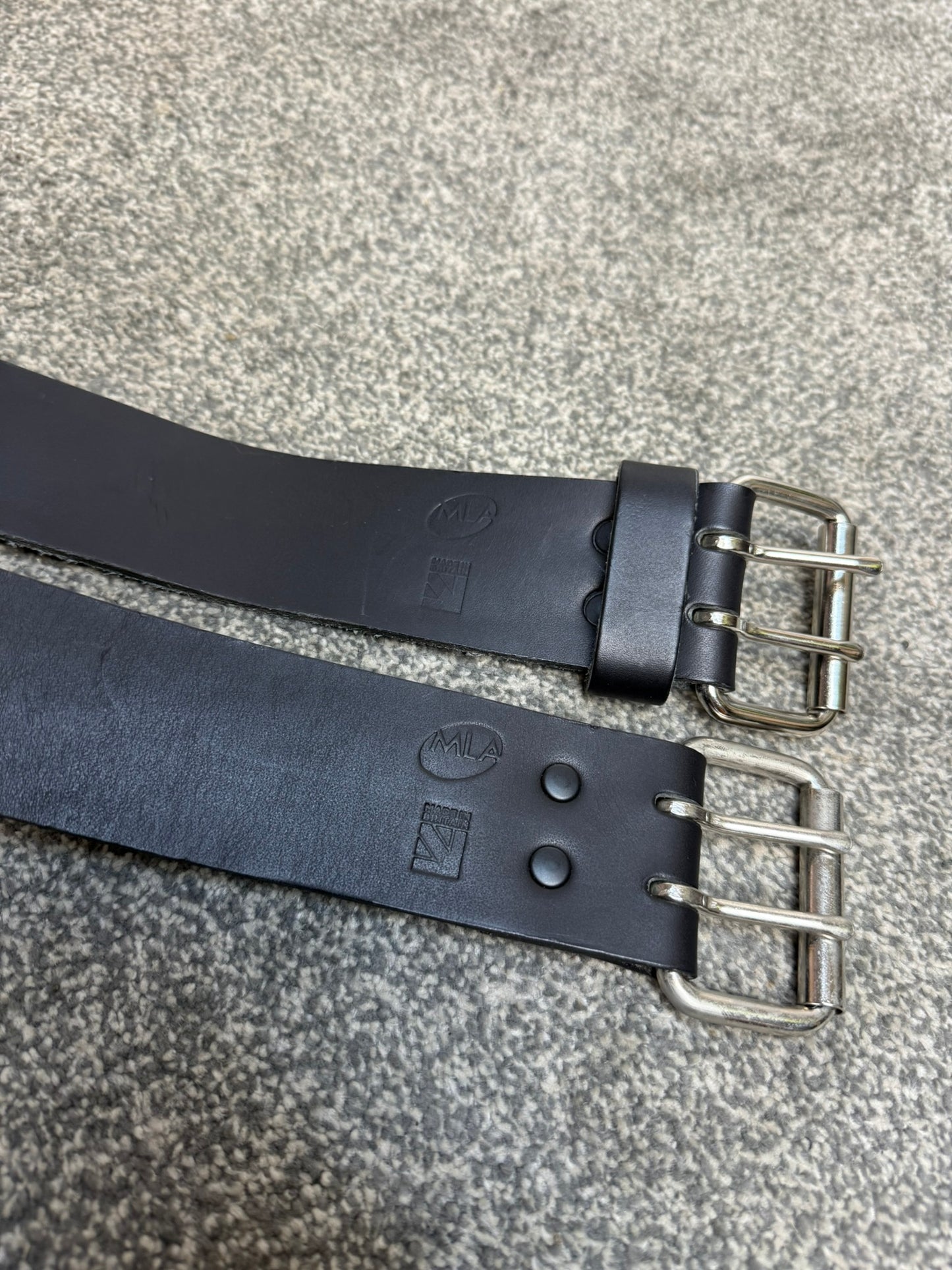 10x Ex Police Leather Belt Job Lot Bundle Duty Belt Security Uniform