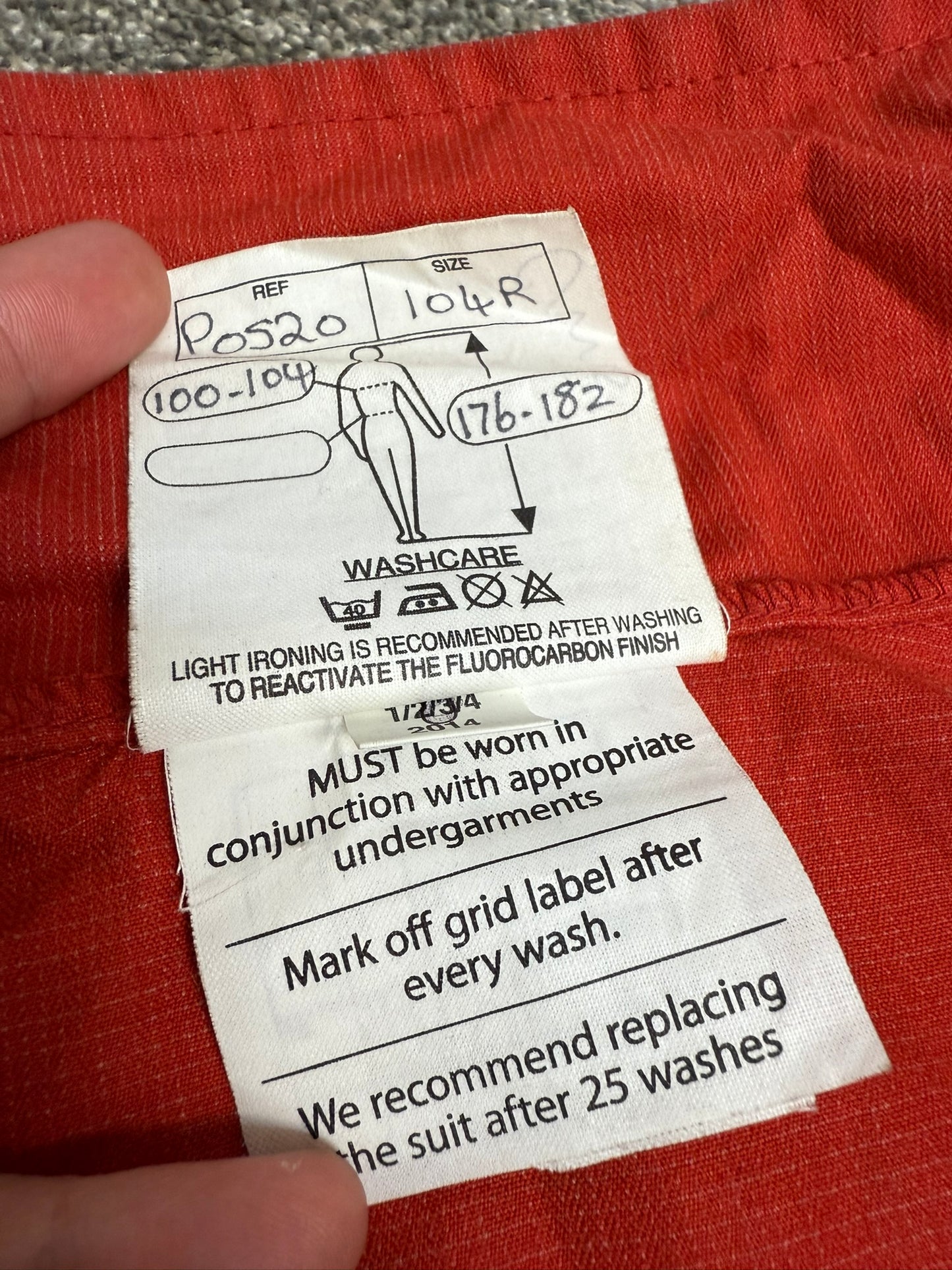 Ex Police Red PSU Riot Training Jacket Derby Unitex Public Order