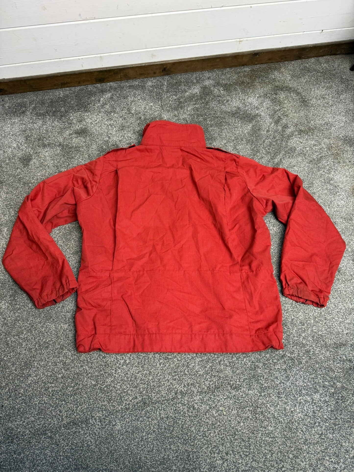 Ex Police Red PSU Riot Training Jacket Derby Unitex Public Order