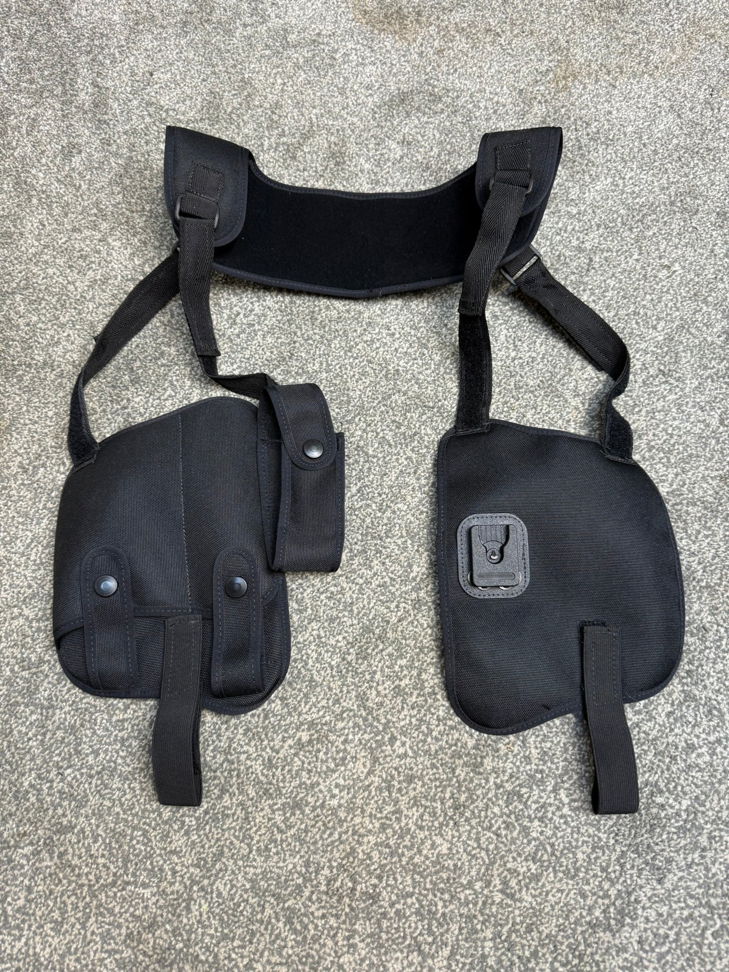 Ex Police Covert Harness Security Close Protection Klickfast Cuff Baton CS Pouch