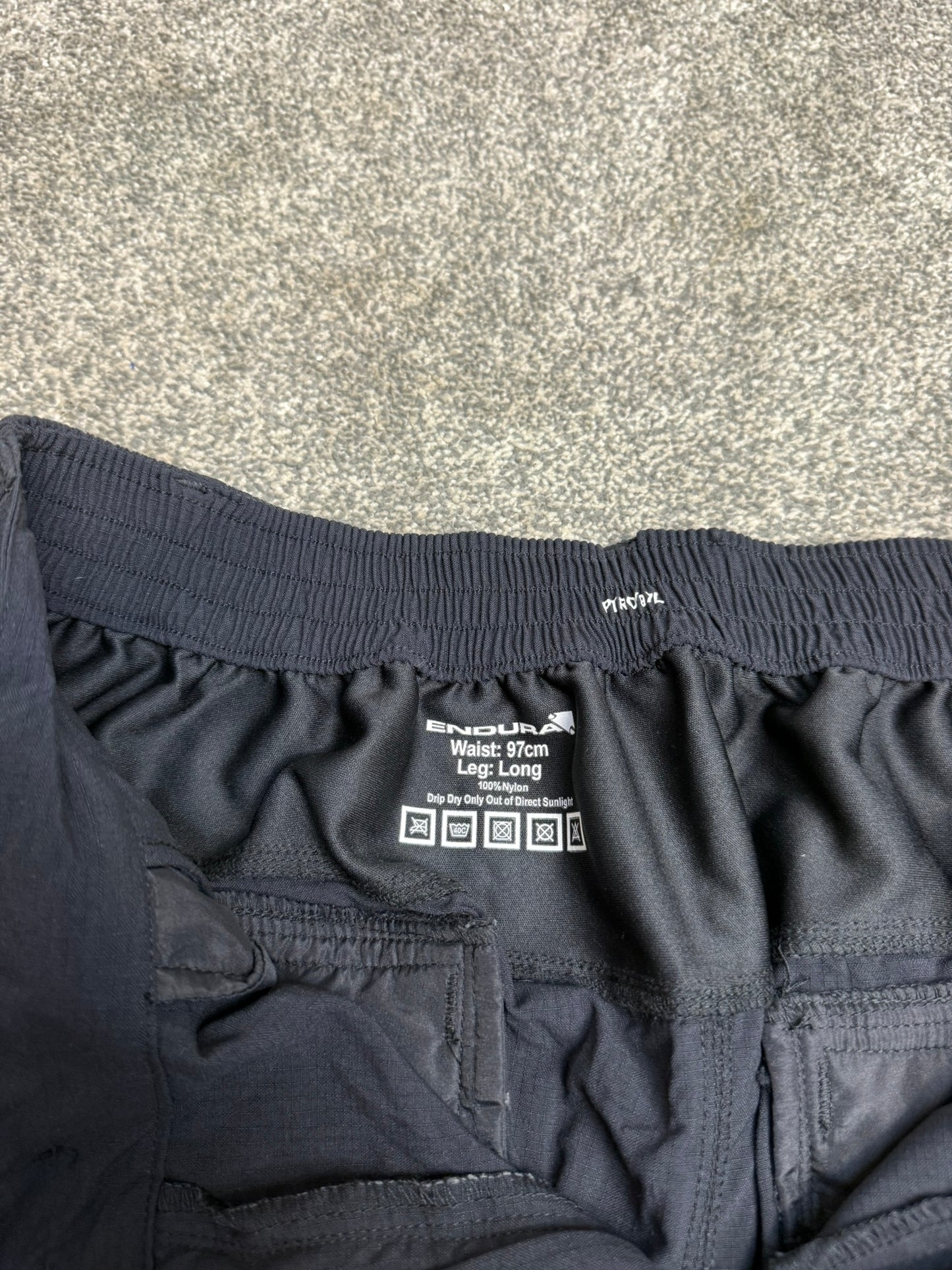 Endura Cycling Trousers 38" Ripstop Ex Police Cargo Bike Trousers