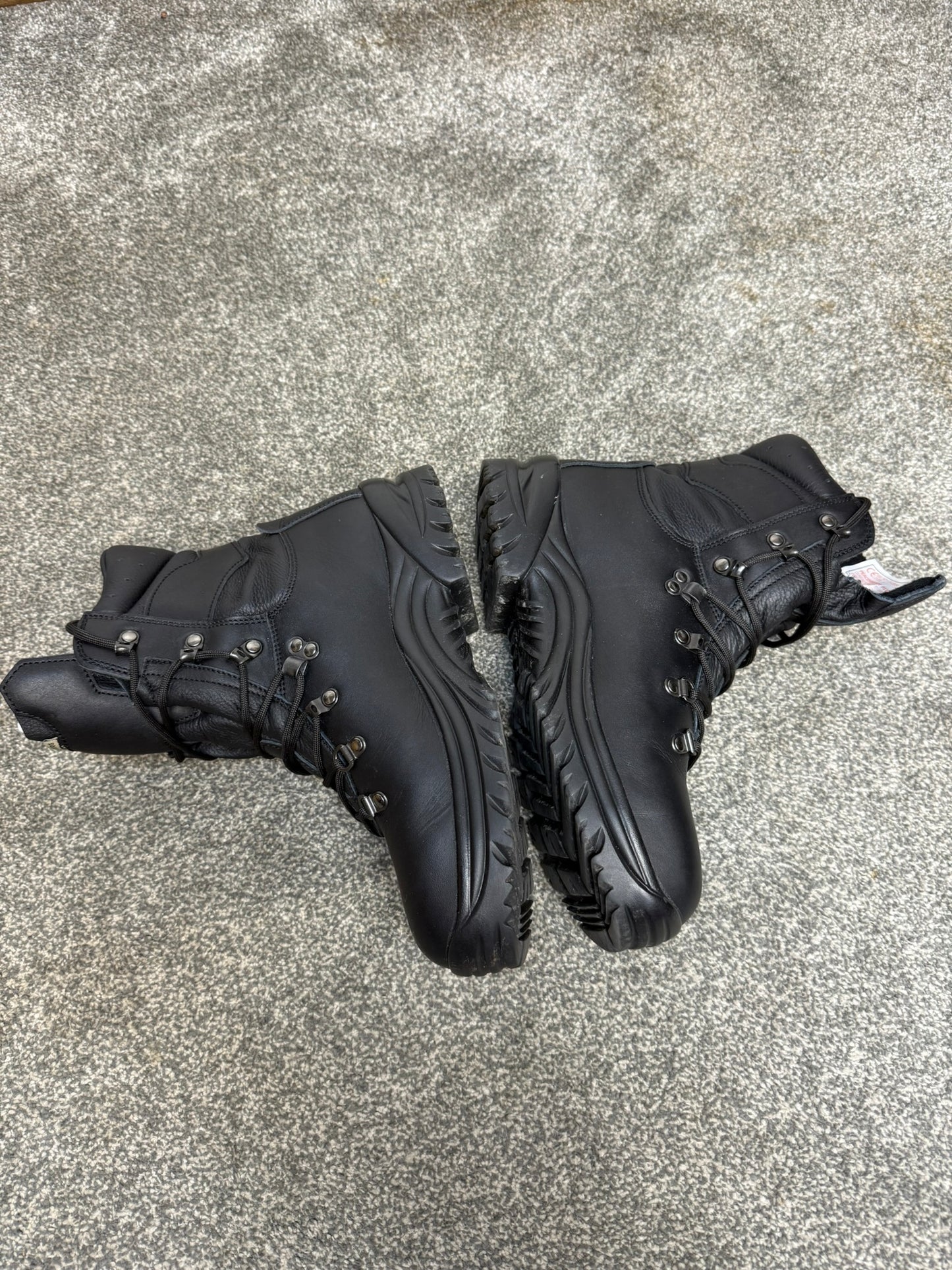 Altberg Peacekeeper P3 VS Black Leather Waterproof Combat Boots Size UK 7