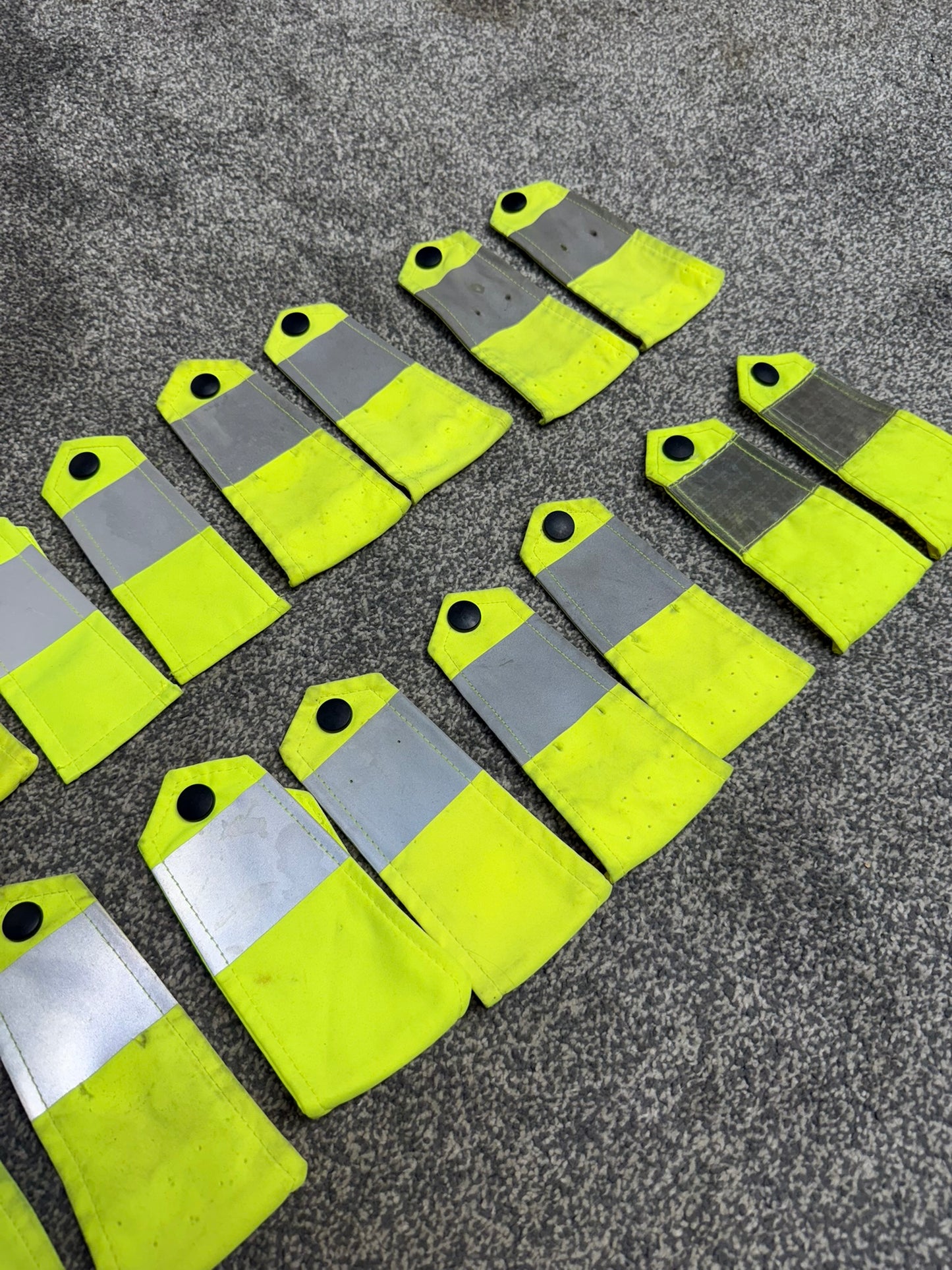 10x Pairs Ex Police Epaulettes Bundle Shoulder Epaulette Job Lot Security Film Uniform