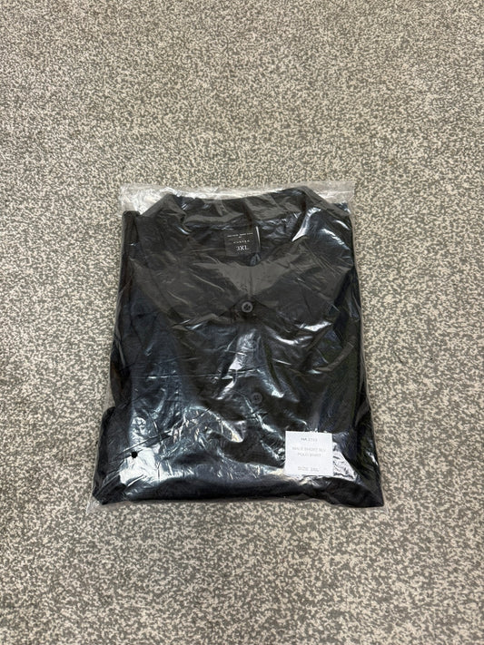 Ex Police Men's Wicking Short Sleeve XXXL Hunter Nano Kool Polo Shirt T-Shirt