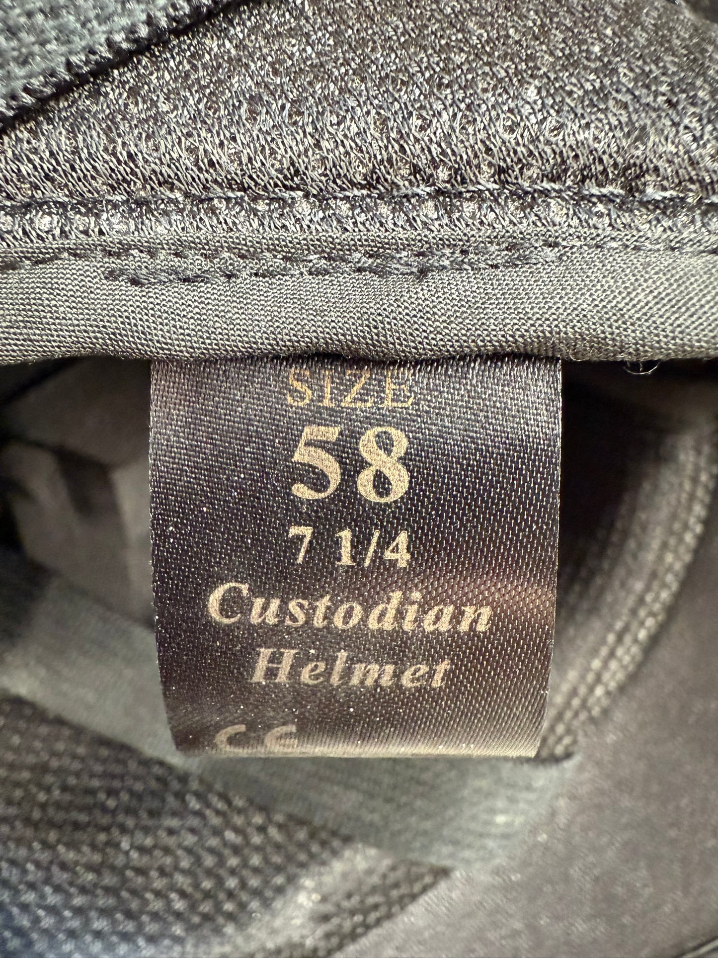 Ex Police Bobby Custodian Helmet Rose Top 58cm Fancy Dress Display