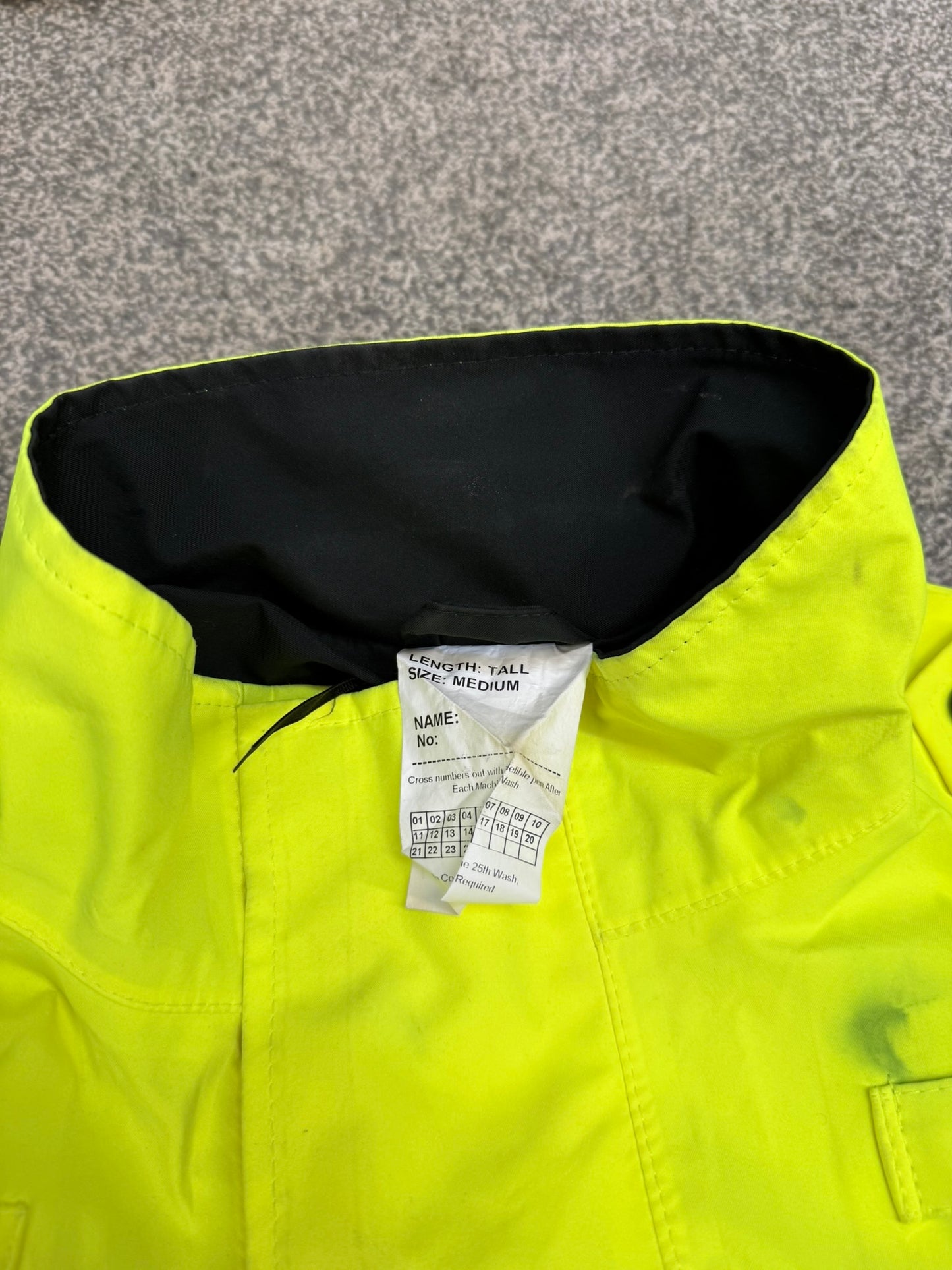 2x Ex Police Hi-Vis Waterproof Bomber Jackets Security Biker Recovery