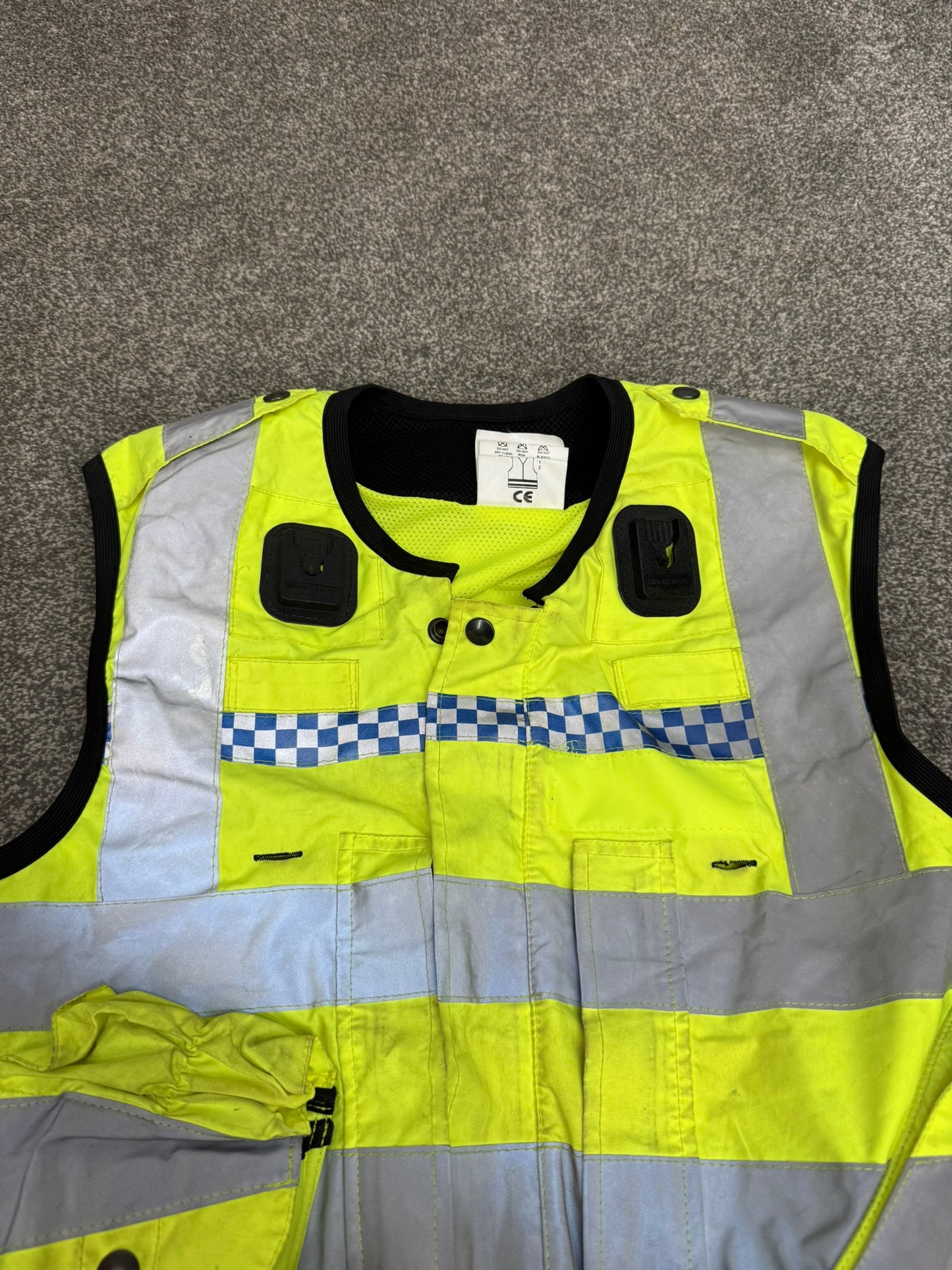 Ex Police Hi Vis Utility Vest Equipment Vest Gilet Yaffy 232 X Small Patrol Security