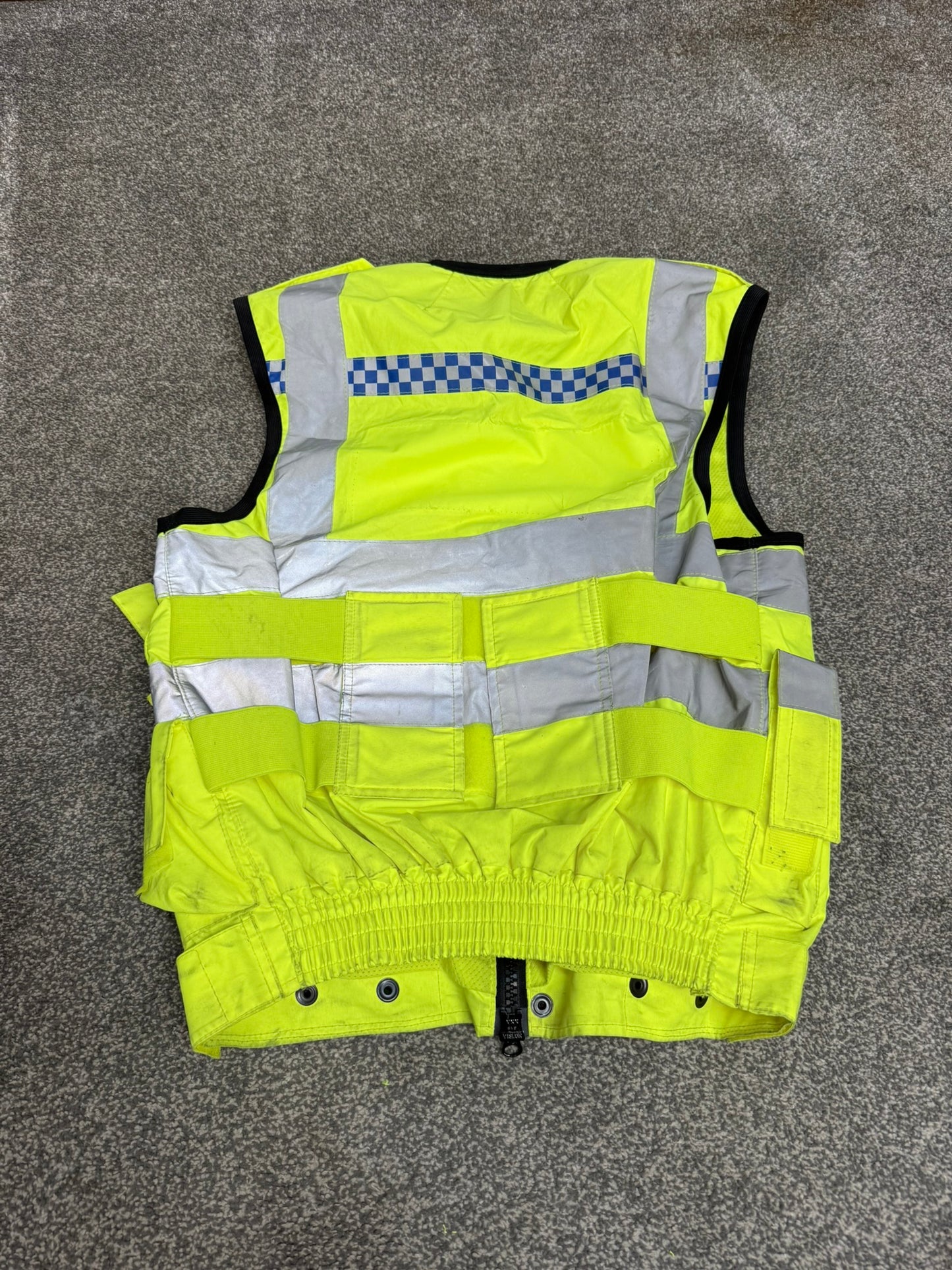 Ex Police Hi Vis Utility Vest Equipment Vest Gilet Yaffy 232 X Small Patrol Security
