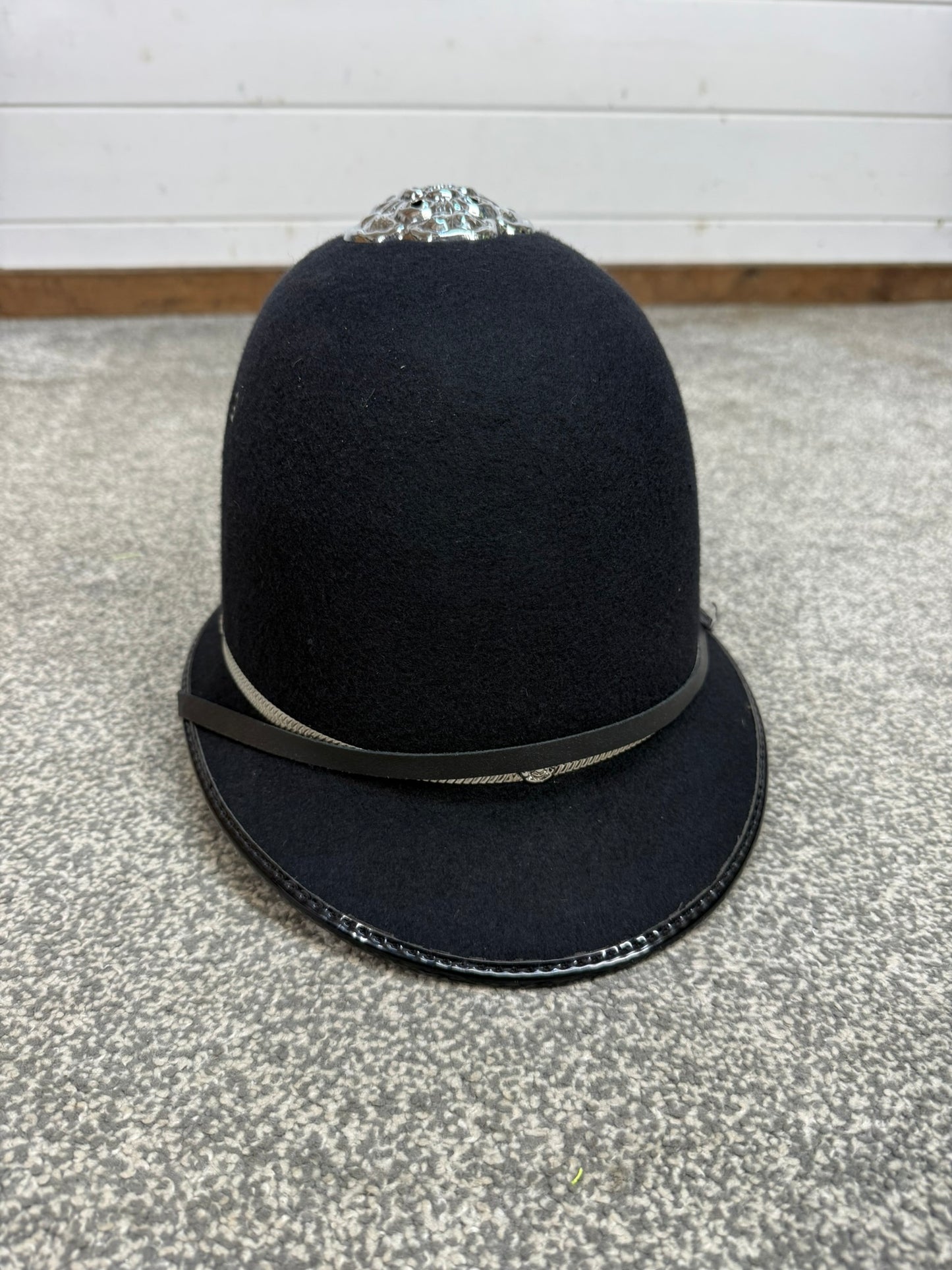 Ex Police Bobby Custodian Helmet Rose Top 60cm Fancy Dress Display