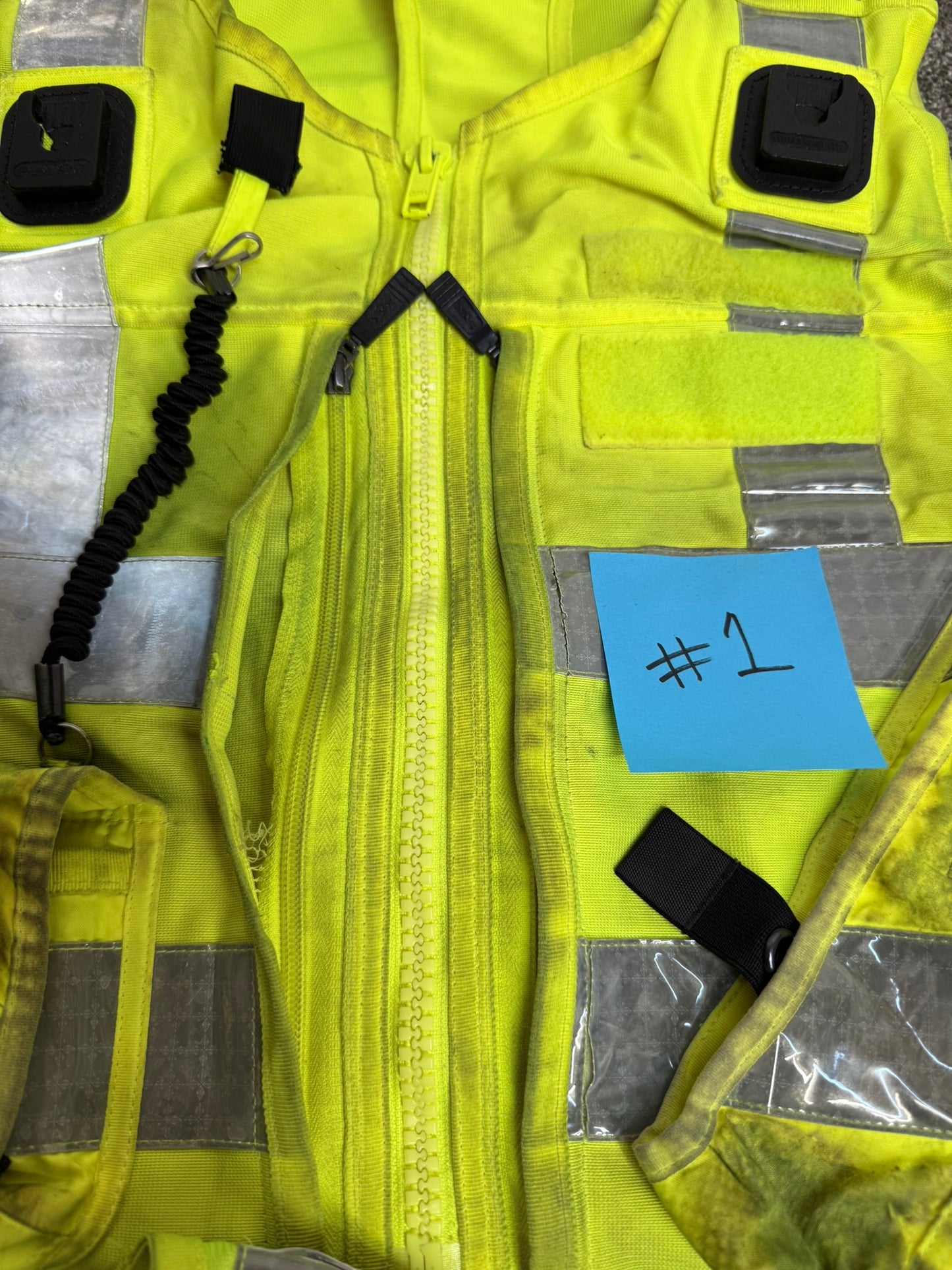 5x Ex Police Hi Vis Utility Vest 774 Job Lot Security Equipment Patrol Vests