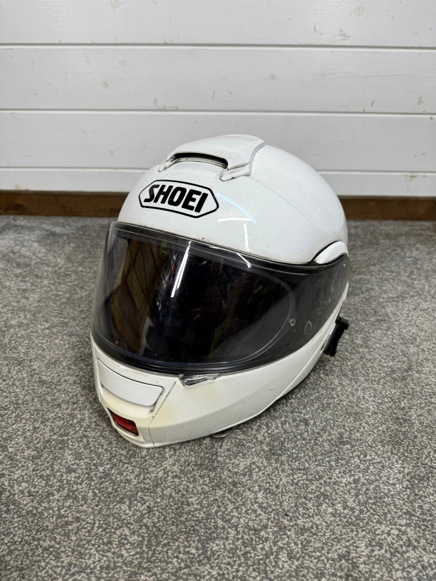 Ex Police Shoei Flip-Up Motorcycle Helmet - X Large
