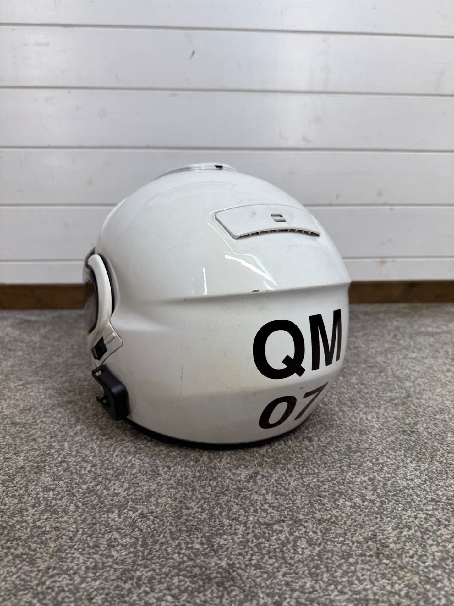 Ex Police Shoei Flip-Up Motorcycle Helmet - X Large