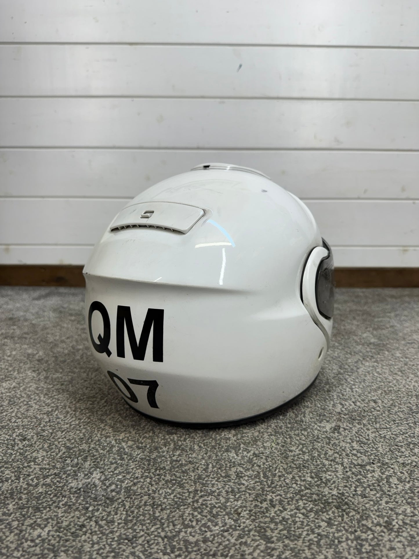 Ex Police Shoei Flip-Up Motorcycle Helmet - X Large