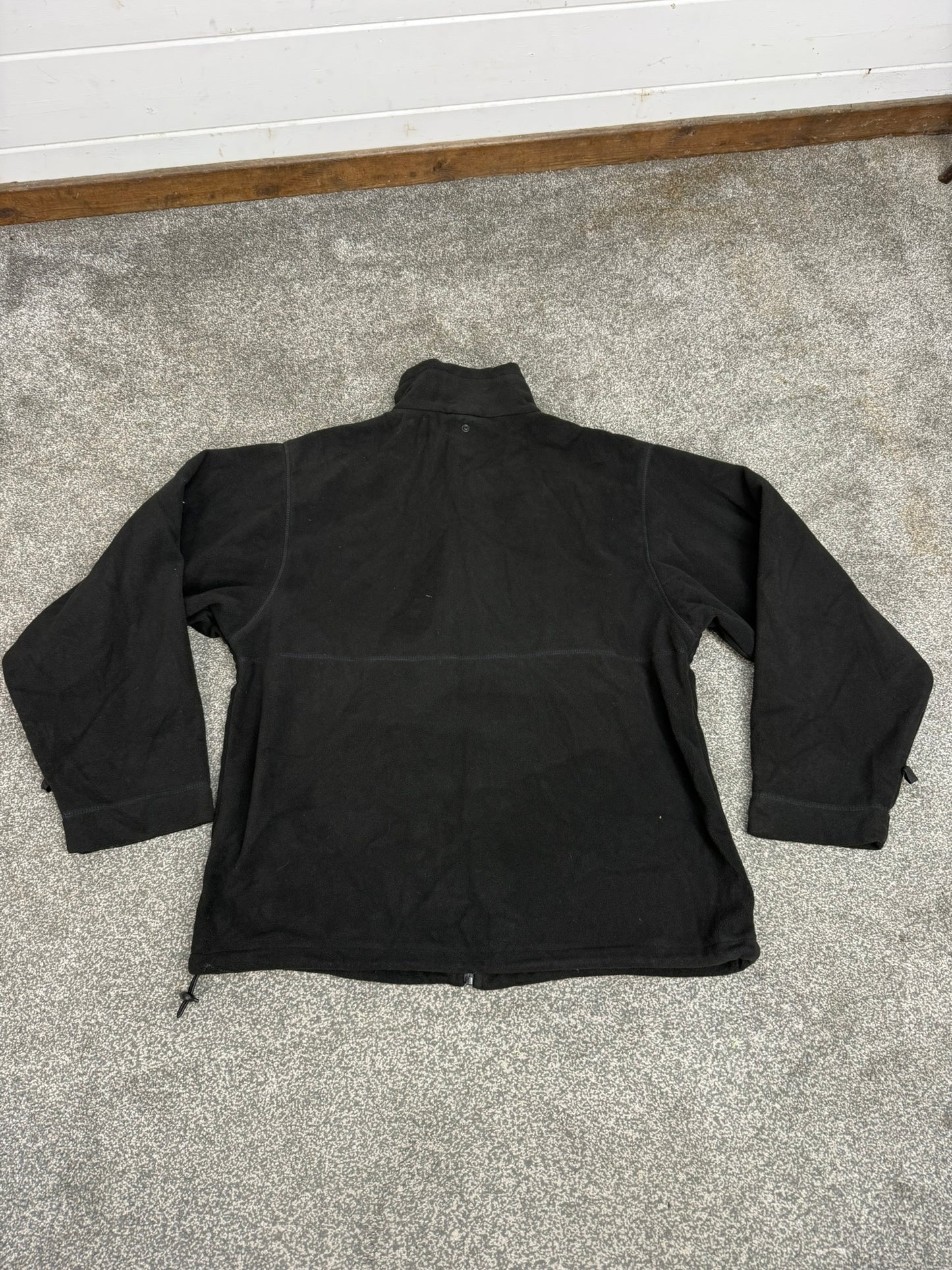 Black Mil-Tec Polar Fleece Liner - Jacket Liner Large