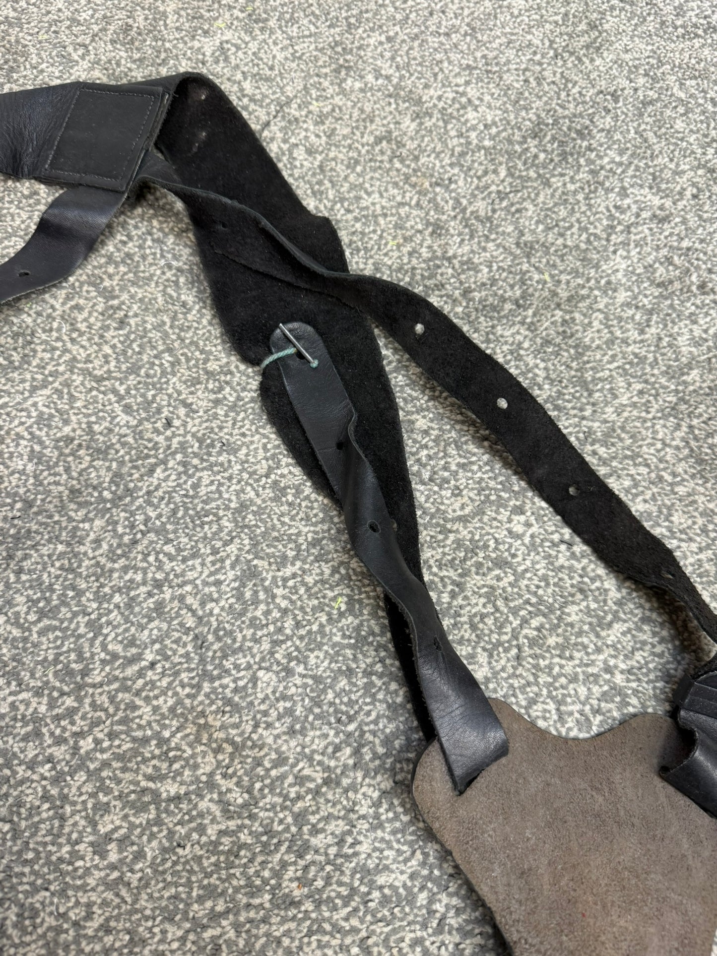 Ex Police PWL Leather Shoulder Holster Glock 17 With Radio & Mag Pouch Covert Security G2