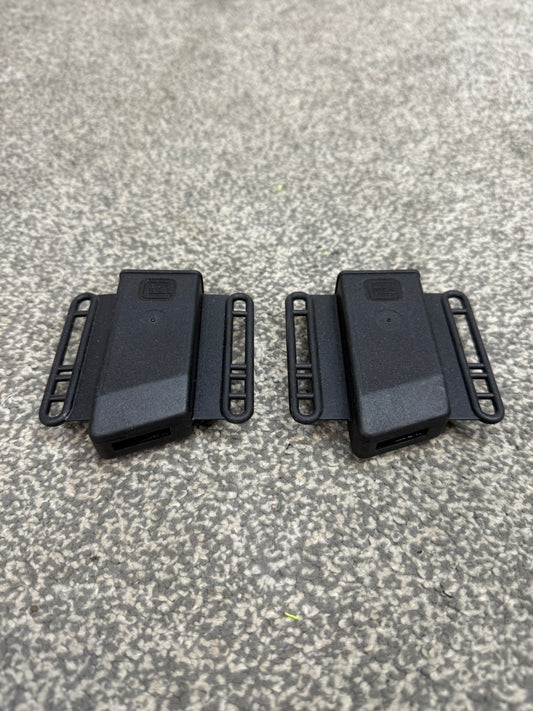 2x Ex Police Glock Mag Holder Pouch Magazine Holster Airsoft