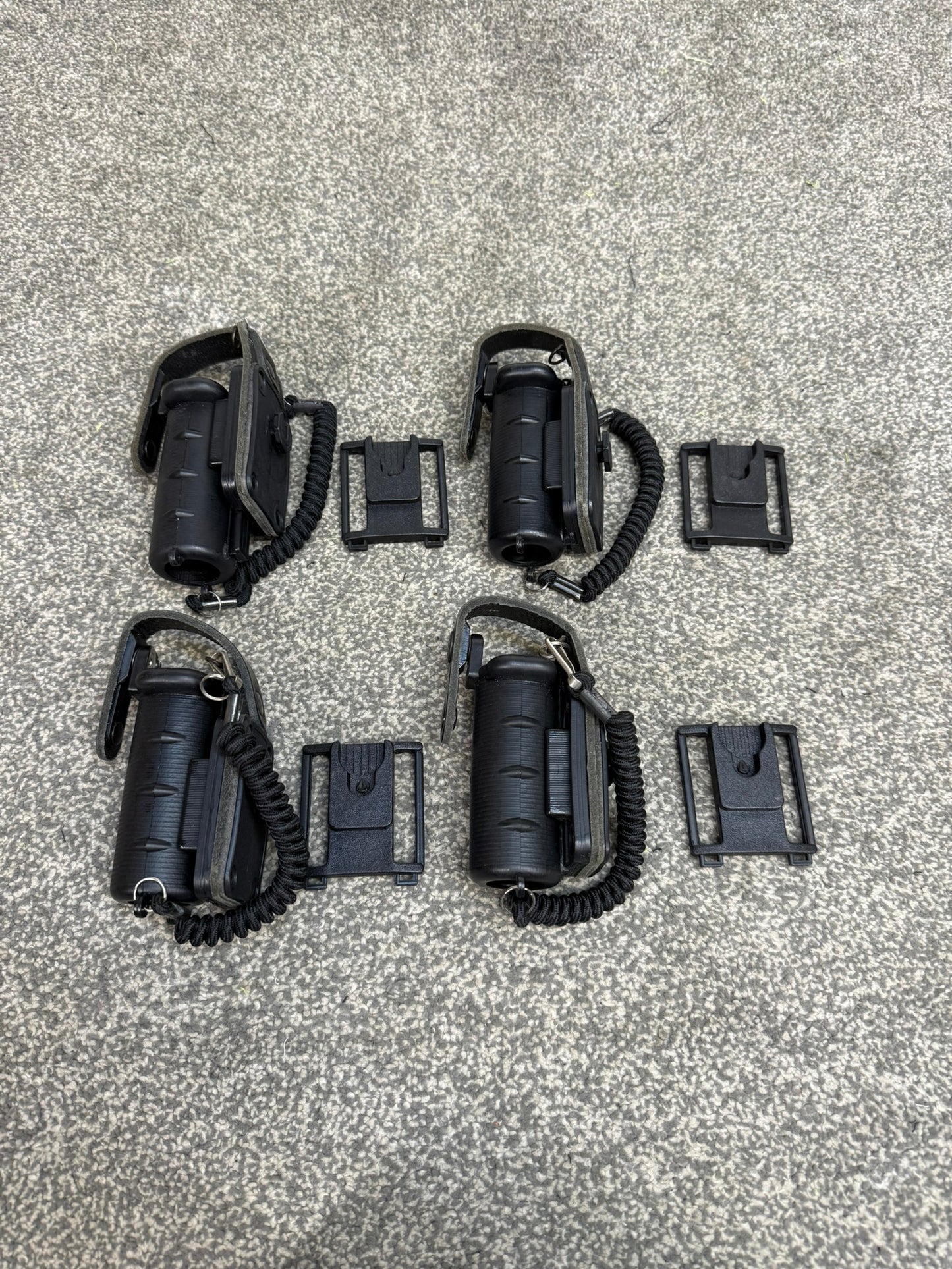 Ex Police CS Pepper Spray Holder Peter Jones With Klickfast Belt Dock