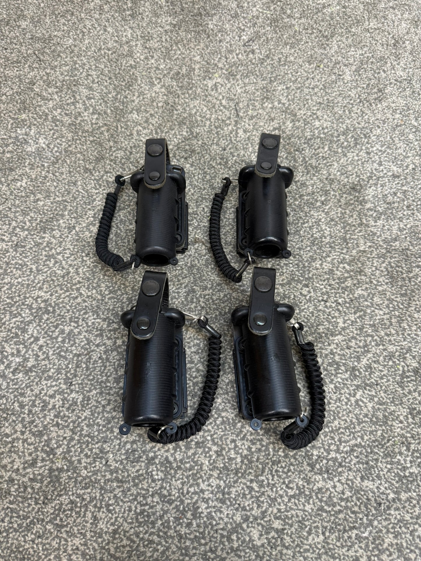 Ex Police CS Pepper Spray Holder Peter Jones With Klickfast Belt Dock