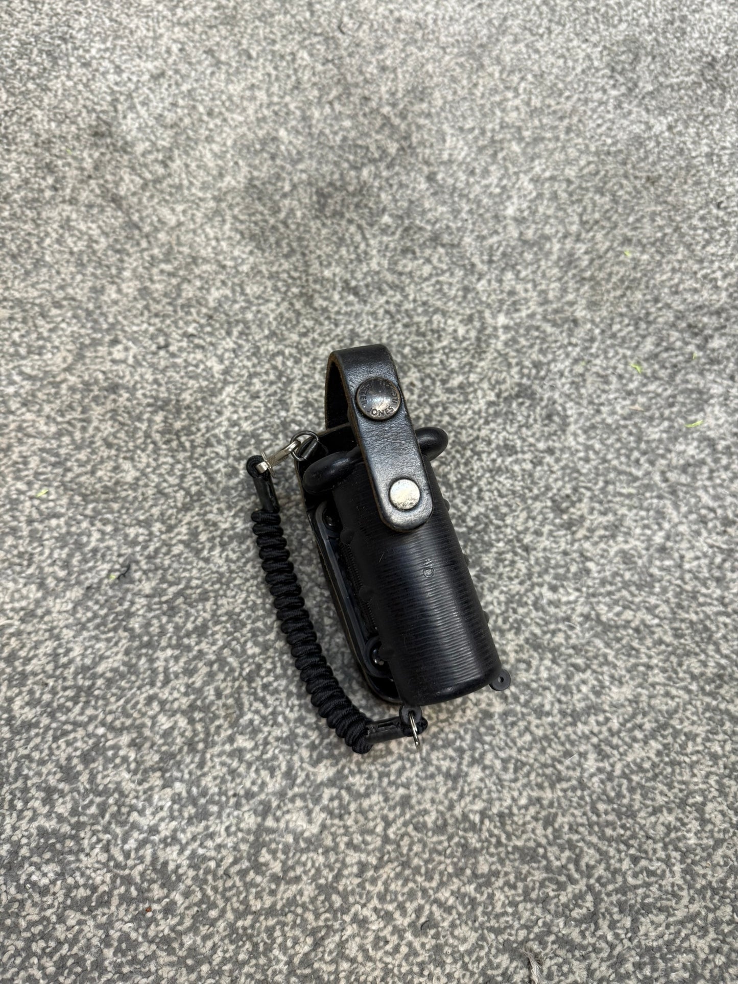Ex Police CS Pepper Spray Holder Peter Jones Duty Belt 360° & Lanyard
