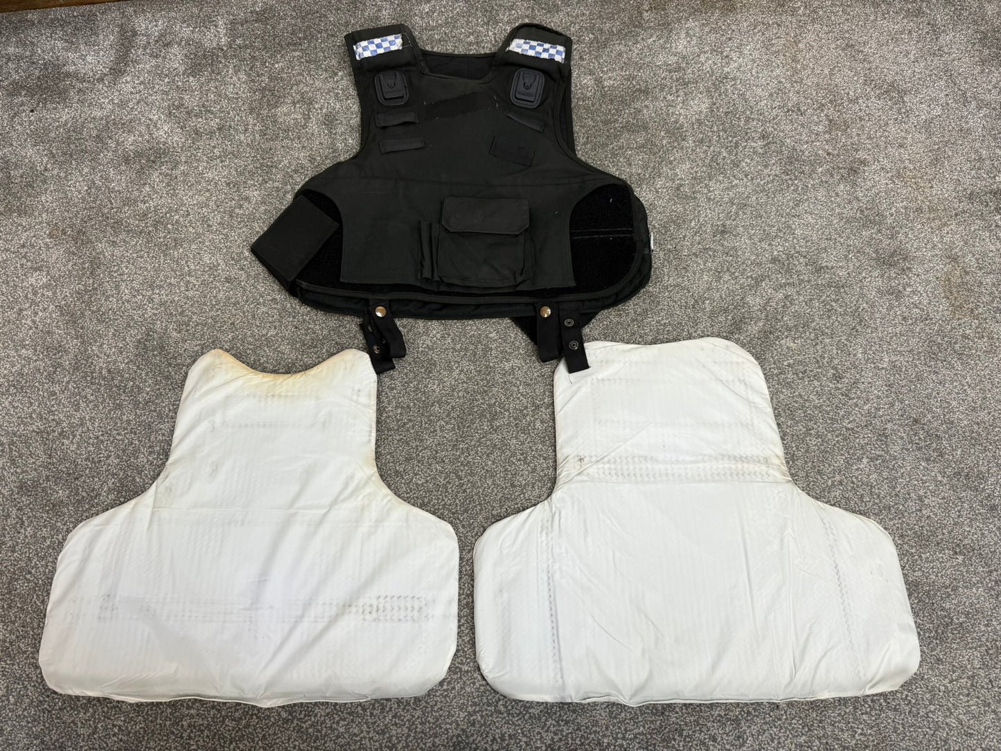 Ex Police Mehler Body Armour Vest Anti Stab & Ballistic HG1A & KR1 L-XL Security