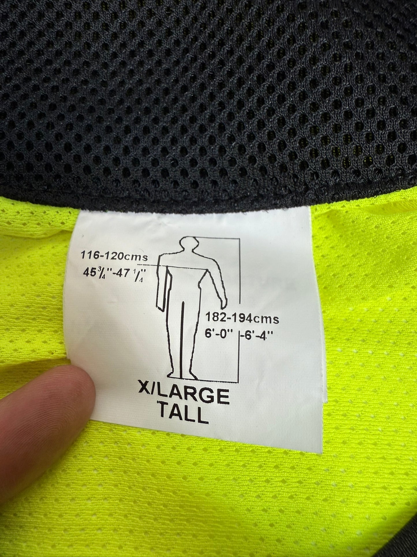 Ex Police Badged Hi Vis Utility Vest Equipment Vest Gilet Yaffy 232 X Large Patrol Security