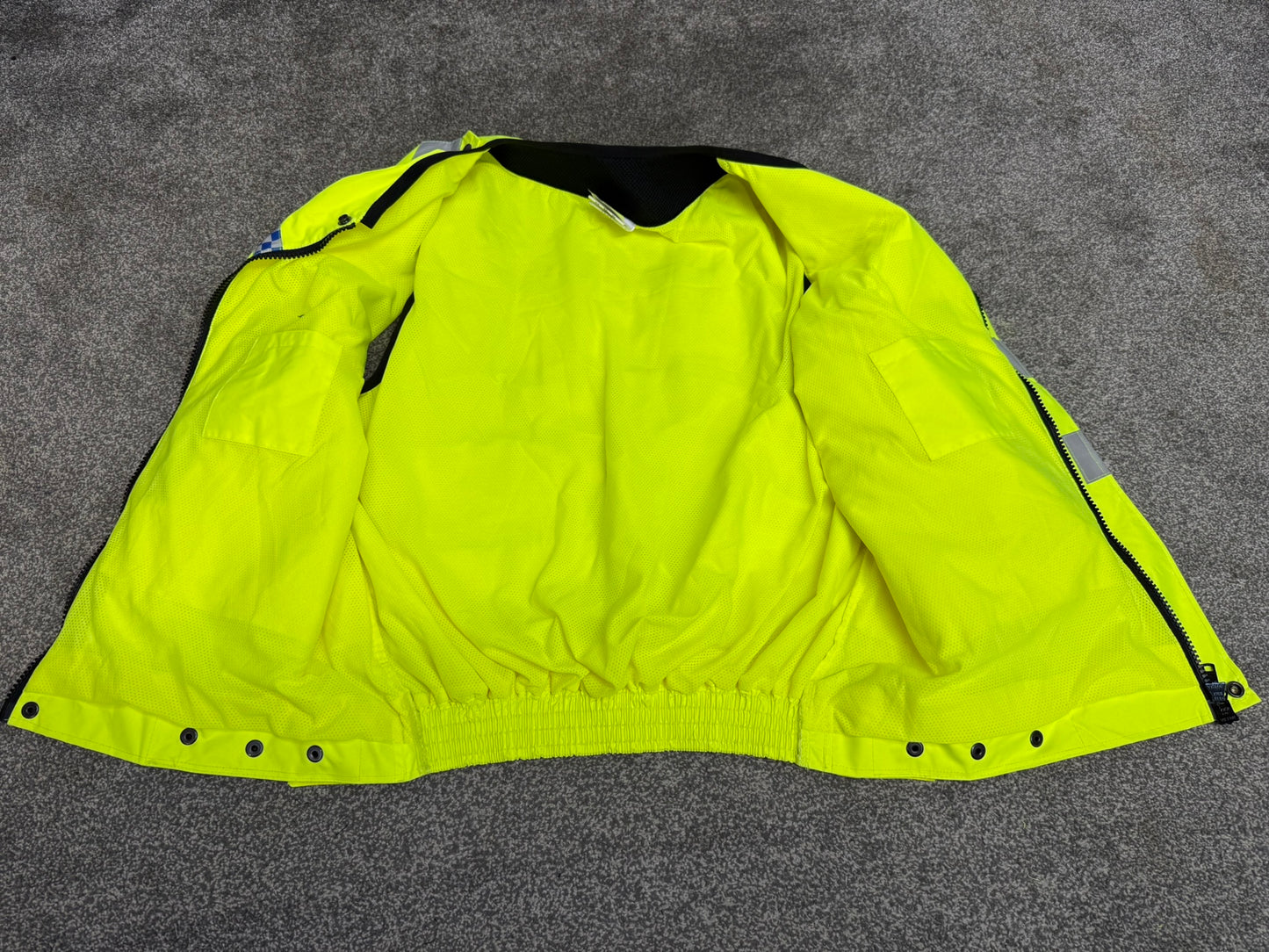 Ex Police Badged Hi Vis Utility Vest Equipment Vest Gilet Yaffy 232 X Large Patrol Security