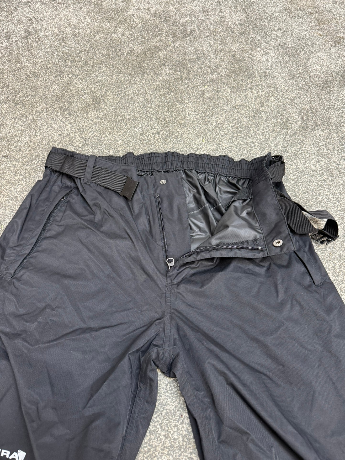Ex Police Endure Waterproof Cycling Trousers Large Bike Pants