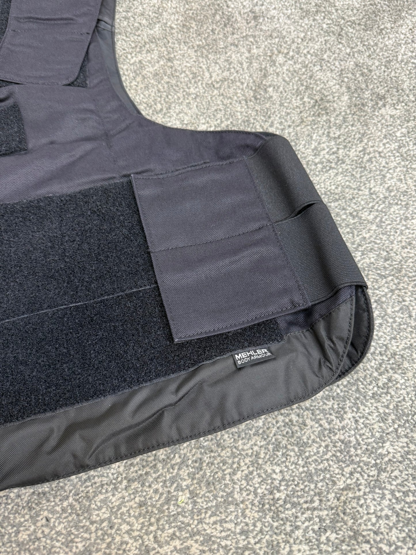 Ex Police Mehler Coolmax Body Armour Stab Vest COVER Black Size 5.4 VGC