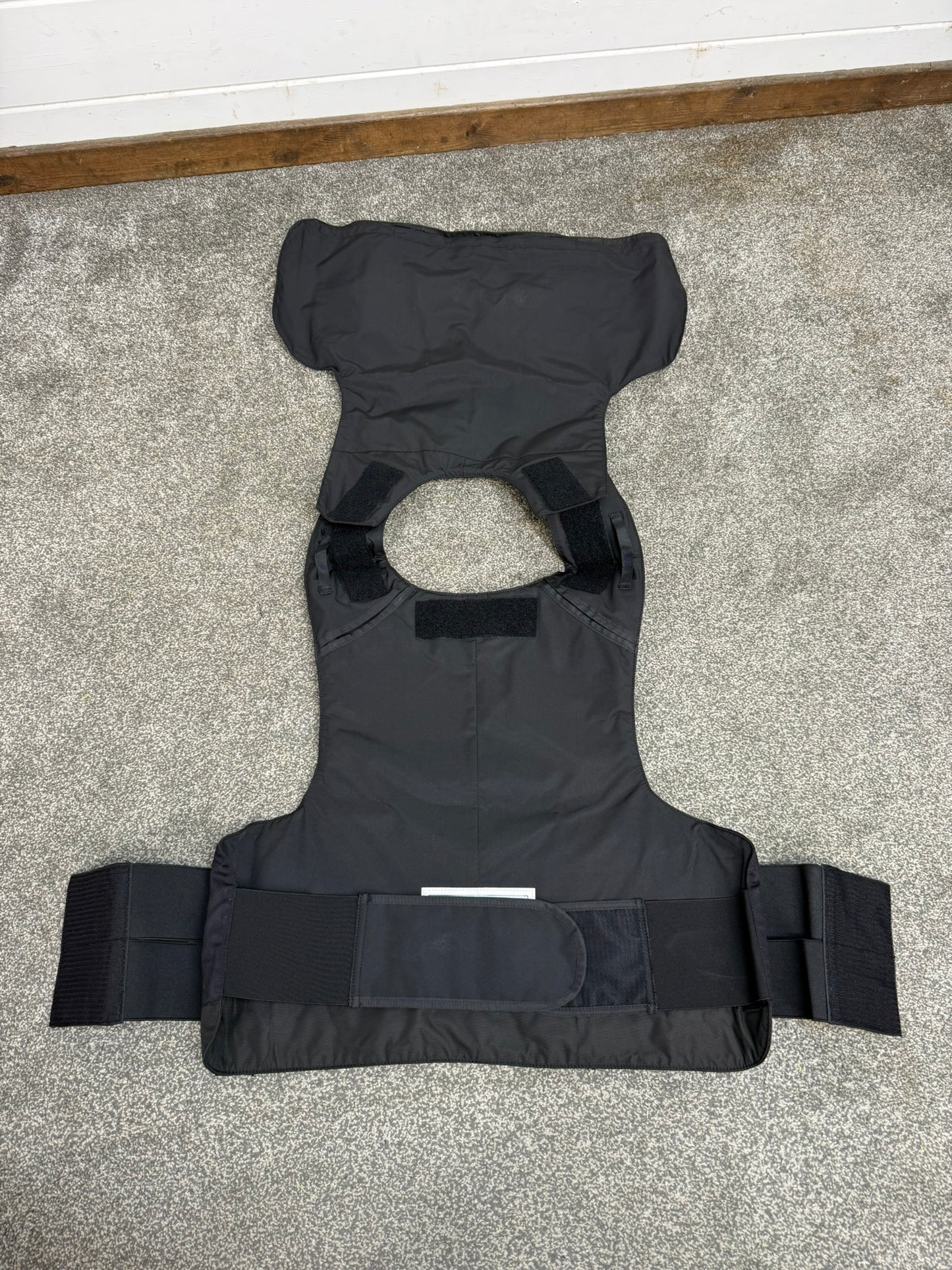 Ex Police Mehler Coolmax Body Armour Stab Vest COVER Black Size 5.4 VGC