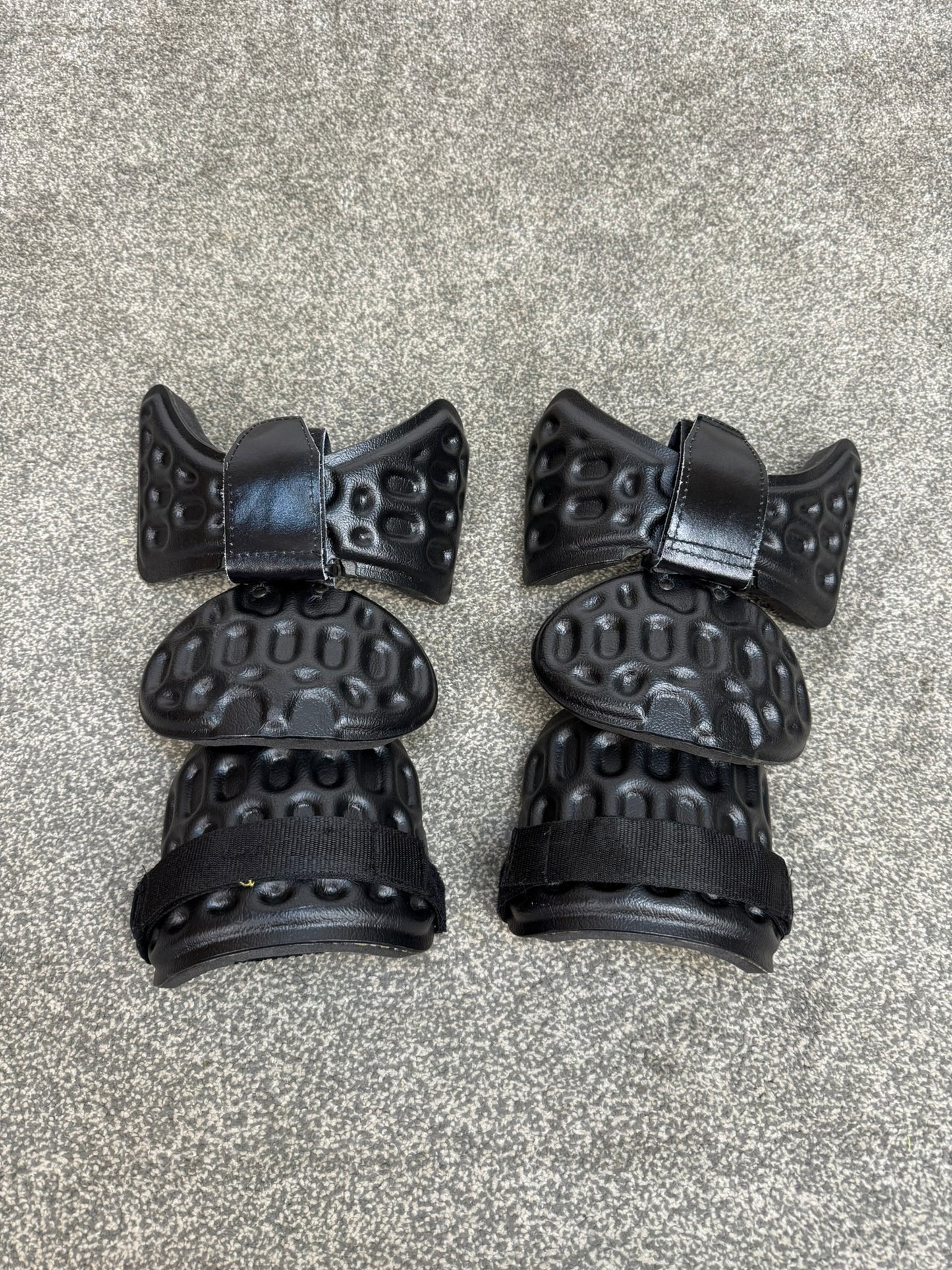 Ex Police Riot Shoulder Upper Arm Guards PAIR Level 2 Protection Airsoft Paintball