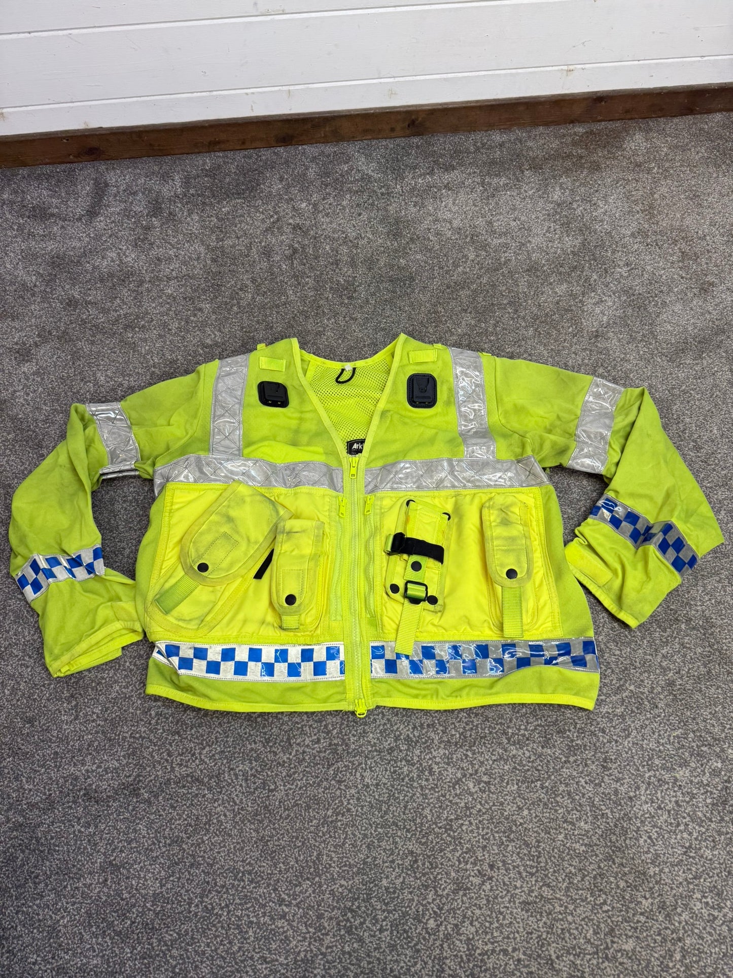 Ex Police Arktis Hi Vis Tac Vest X Large Long Sleeve Utility Vest