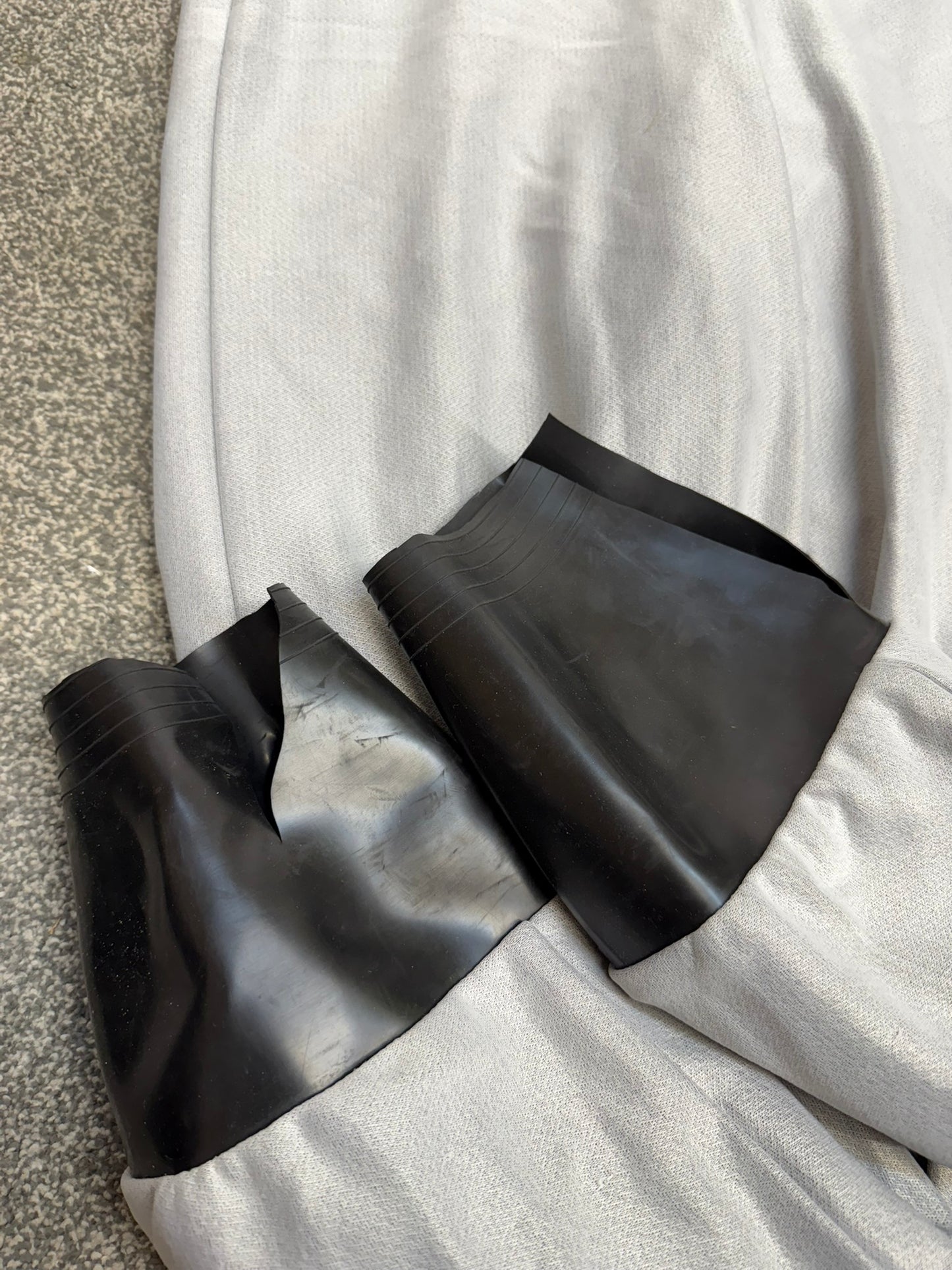 Ex Police Remploy CBRN Coverall Overall Suit x2 Boots Hood & Socks 180/100
