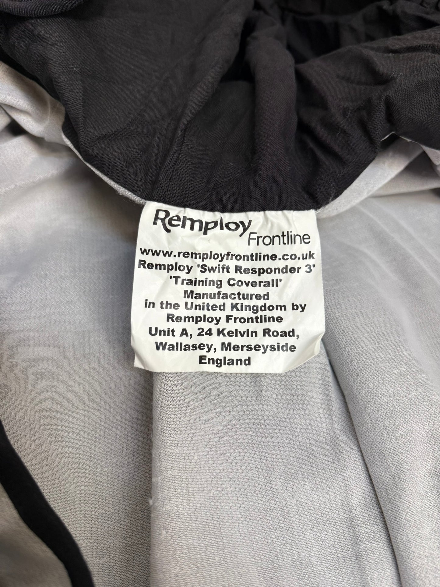 Ex Police Remploy CBRN Coverall Overall Suit x2 Boots Hood & Socks 180/100