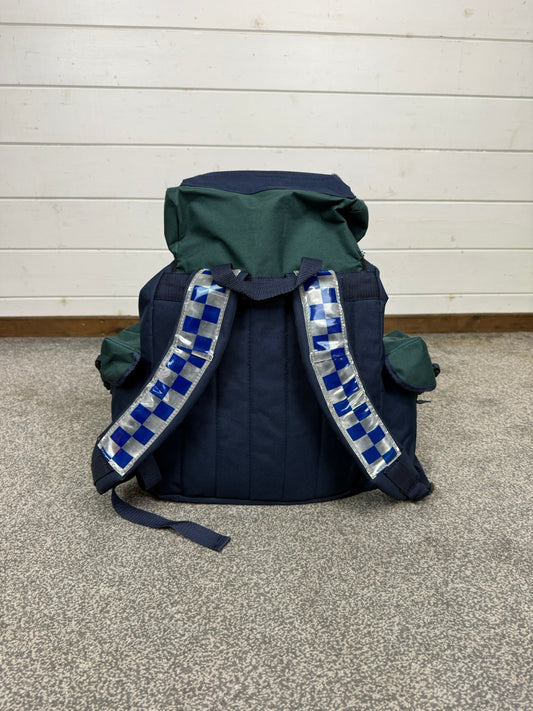 Ex Police Backpack Rucksack BADGED Collector TV Film Display