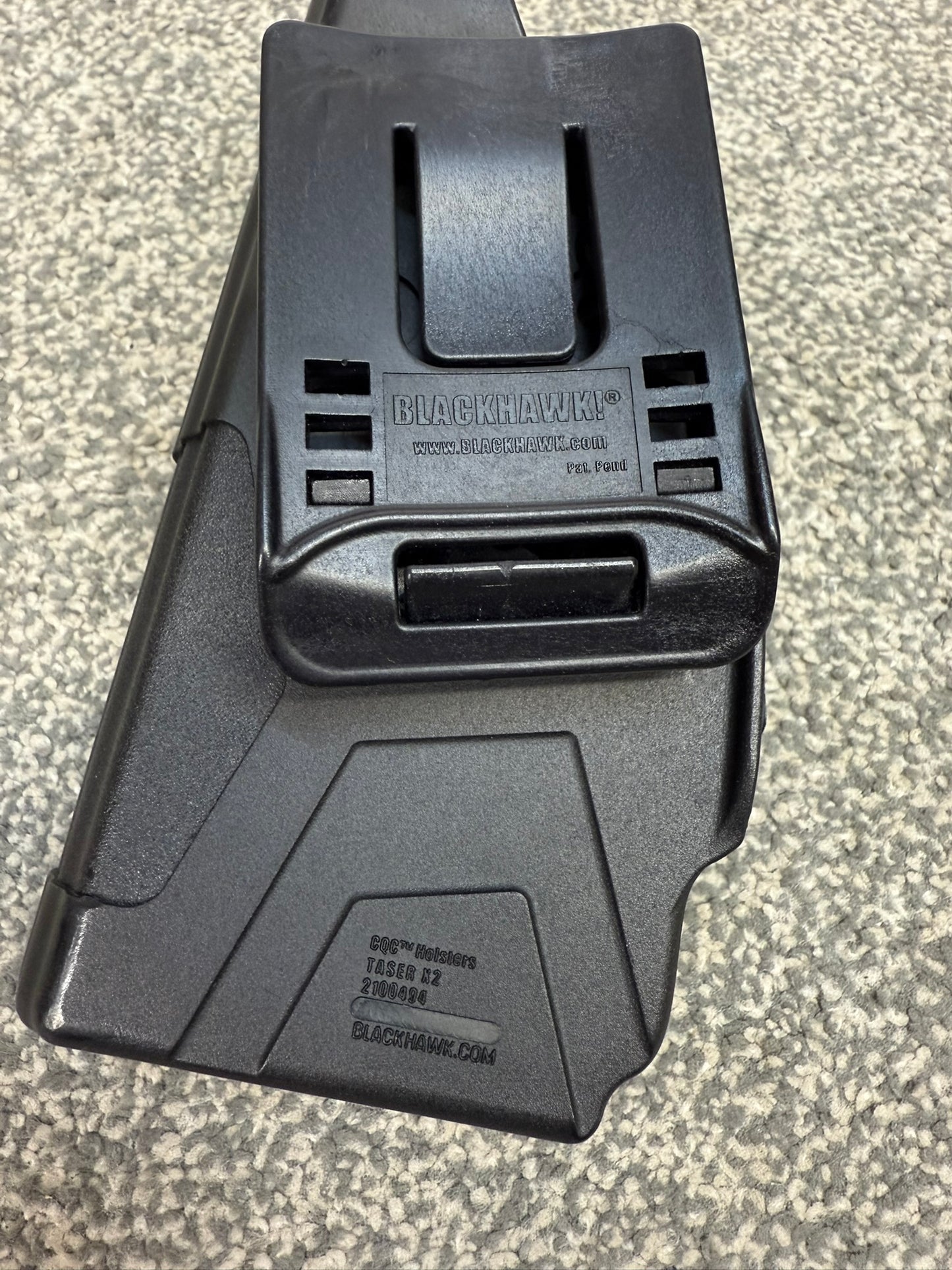 Blackhawk QCQ Taser X2 Holster Holder For Duty Belt Ex Police Airsoft Cosplay