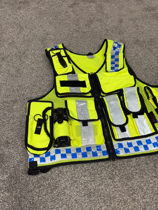 Ex Police Hi Vis Utility Tactical Vest Dog Handler Security Patrol