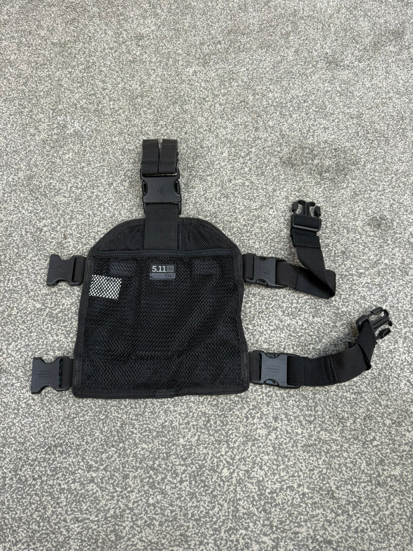 Ex Police 5.11 Tactical Black Molle Thigh Rig Security Airsoft