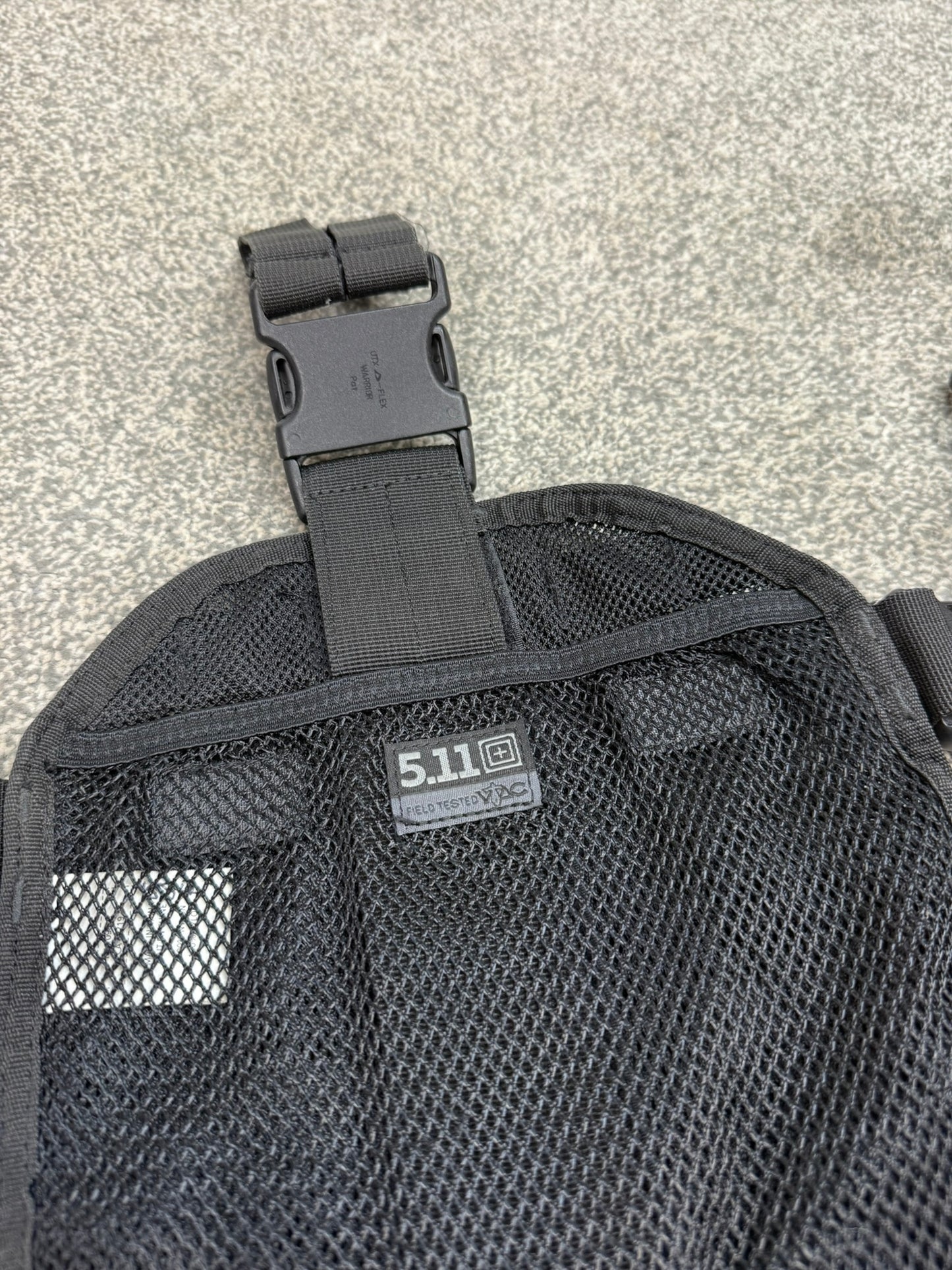 Ex Police 5.11 Tactical Black Molle Thigh Rig Security Airsoft