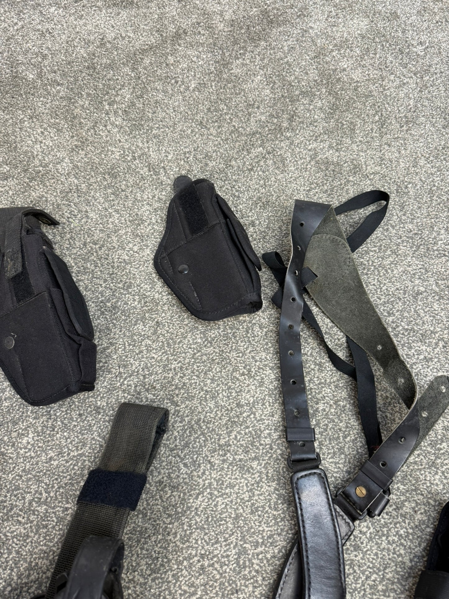 7x Ex Police Glock Holster Job Lot Safariland Grade 2 Airsoft Film / Tv Uniform Prop