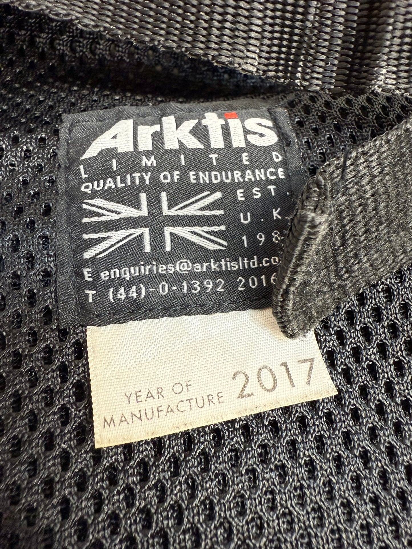 Ex Police Black Arktis Tactical Utility Vest & Pouches Security Airsoft - Small