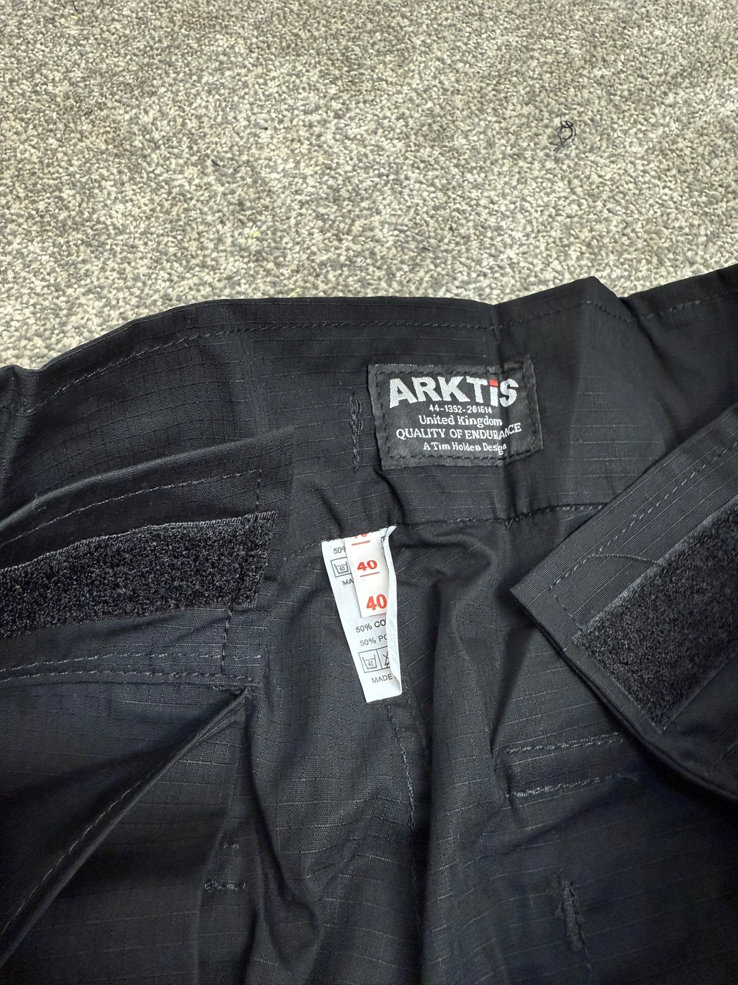 Ex Police Arktis C111 Combat Cargo Trousers 40" Waist VGC Security Dog Handler